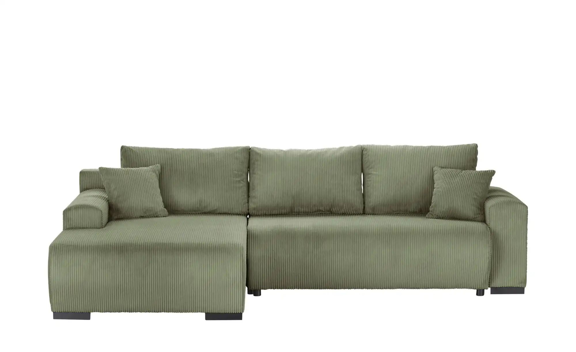 smart Ecksofa  Nelly ¦ grün ¦ Maße (cm): B: 270 H: 85 T: 185.0 Polstermöbel günstig online kaufen