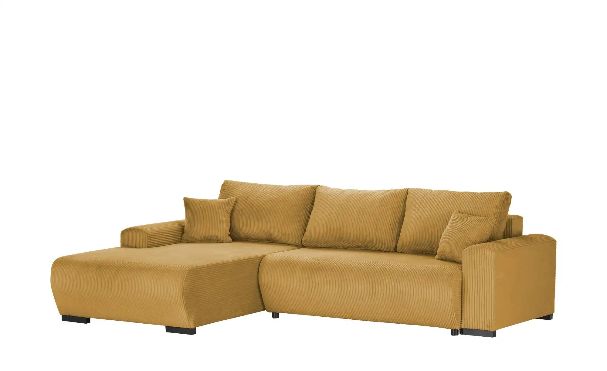 smart Ecksofa  Nelly ¦ gelb ¦ Maße (cm): B: 270 H: 85 T: 185.0 Polstermöbel günstig online kaufen