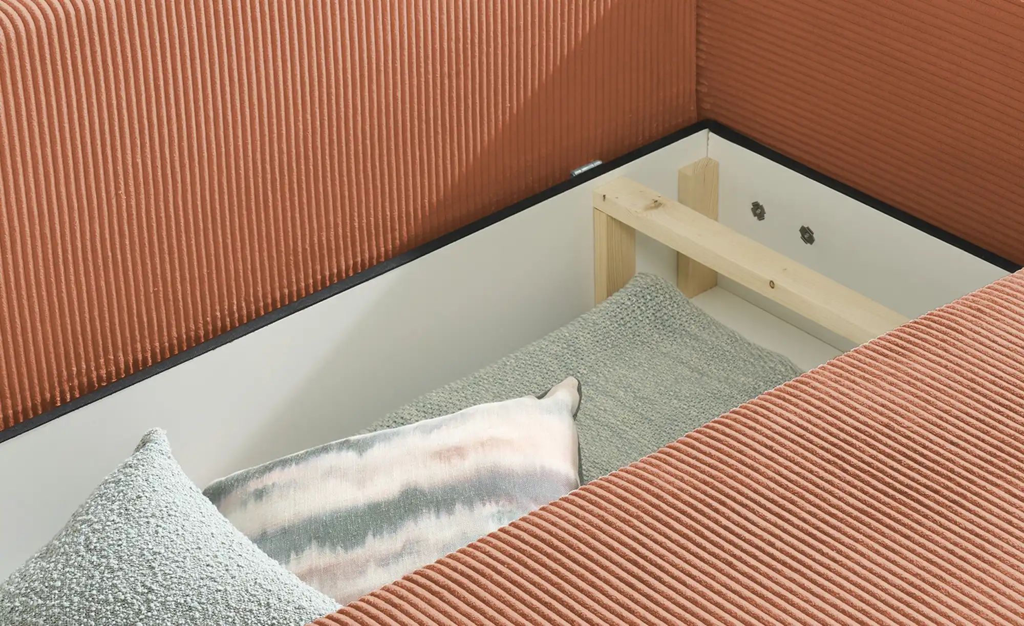 smart Ecksofa  Nelly ¦ kupfer ¦ Maße (cm): B: 270 H: 85 T: 185.0 Polstermöb günstig online kaufen