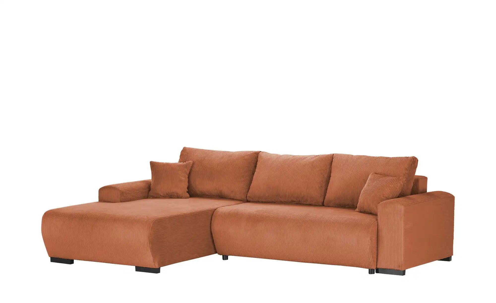 Thumbnail - smart Ecksofa  Nelly ¦ kupfer ¦ Maße (cm): B: 270 H: 85 T: 185.0 Polstermöbel > Sofas > 3-Sitzer - Höffner