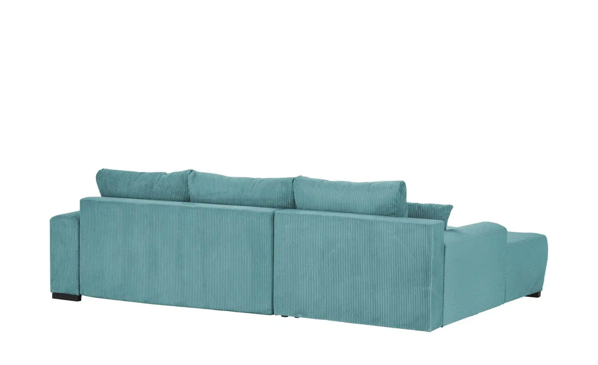smart Ecksofa  Nelly ¦ türkis/petrol ¦ Maße (cm): B: 270 H: 85 T: 185.0 Pol günstig online kaufen