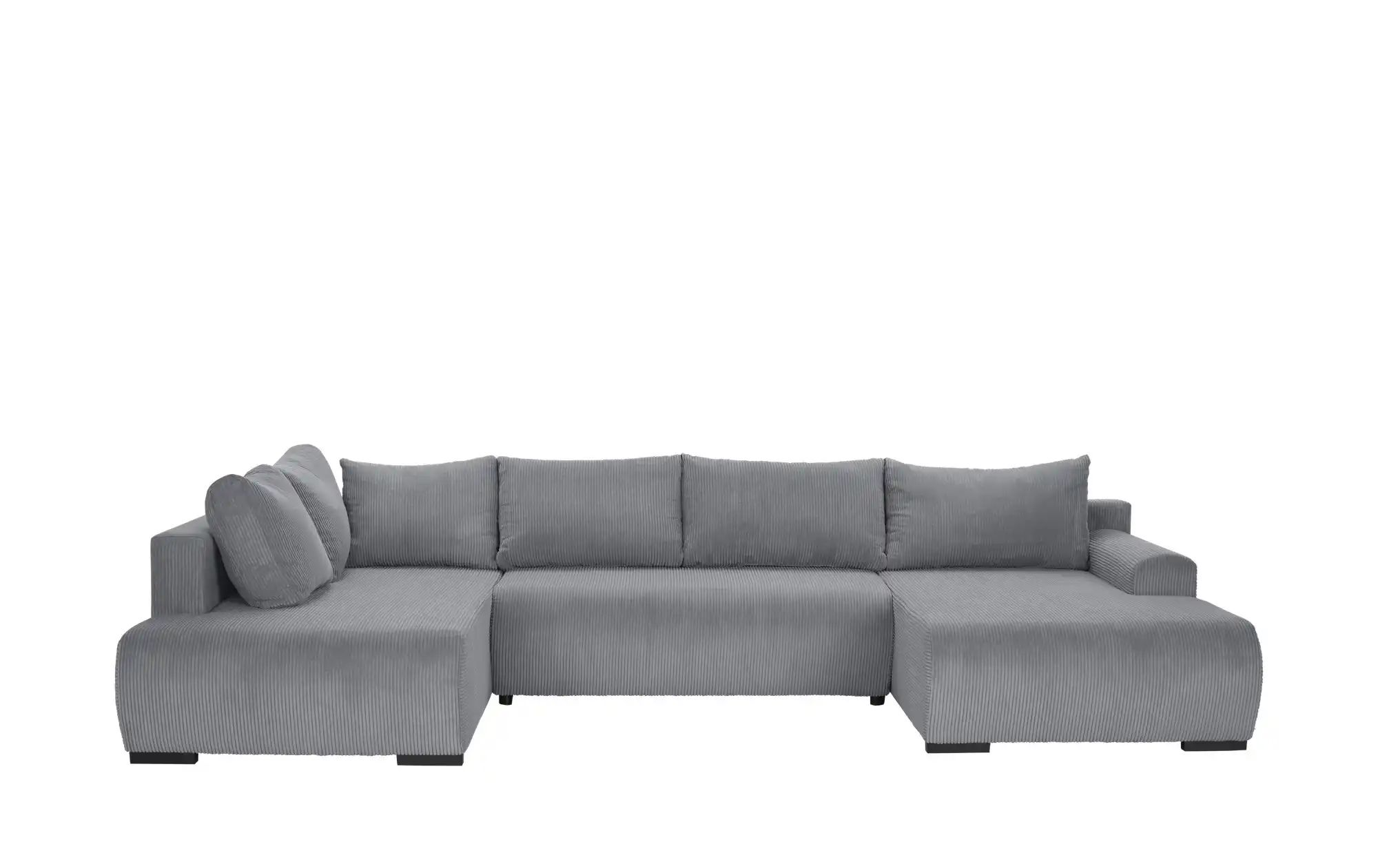 smart Wohnlandschaft  Nelly ¦ grau ¦ Maße (cm): B: 345 H: 85 T: 202.0 Polst günstig online kaufen