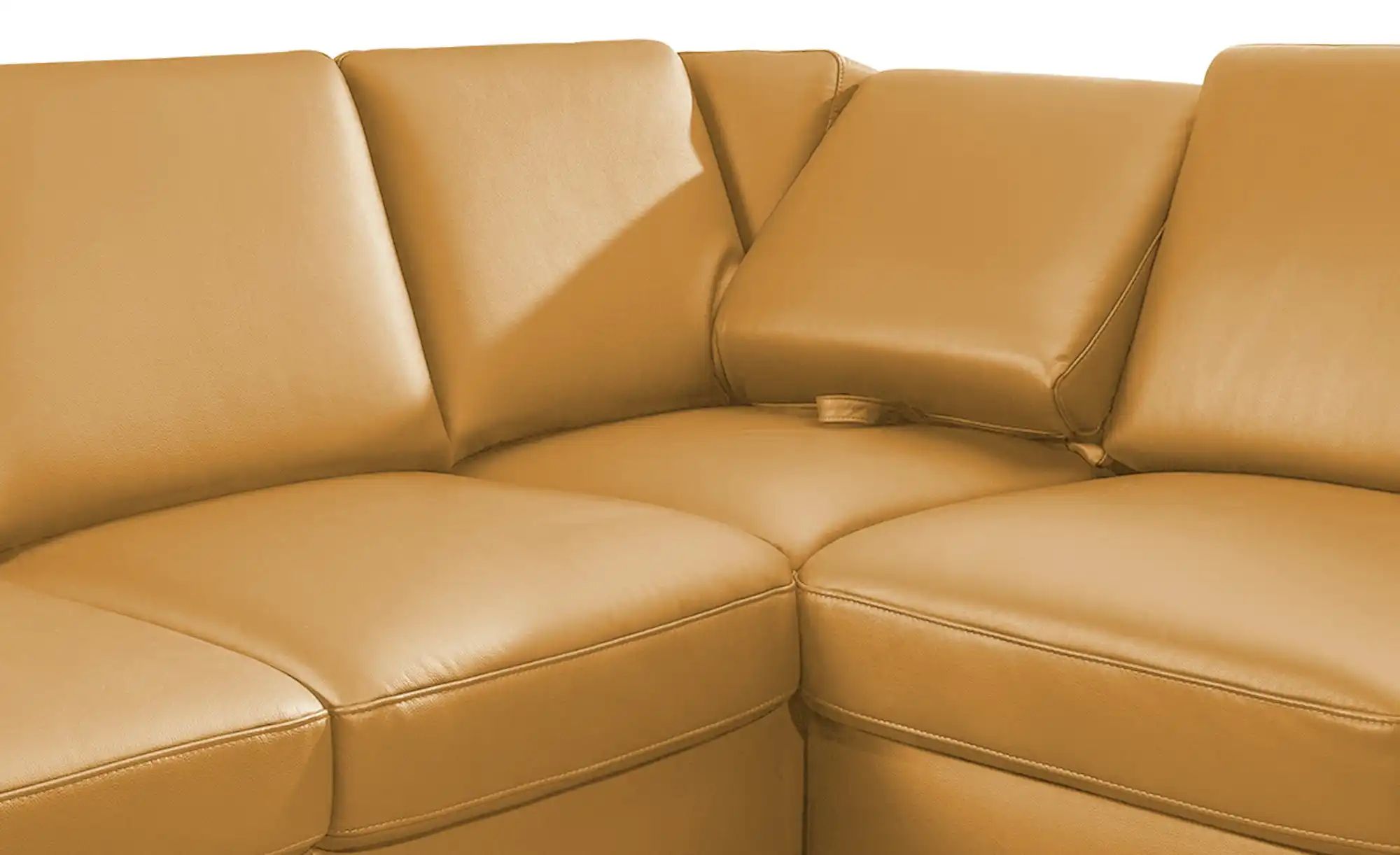 meinSofa Wohnlandschaft  Veit ¦ gelb ¦ Maße (cm): B: 305 H: 90 T: 204.0 Pol günstig online kaufen