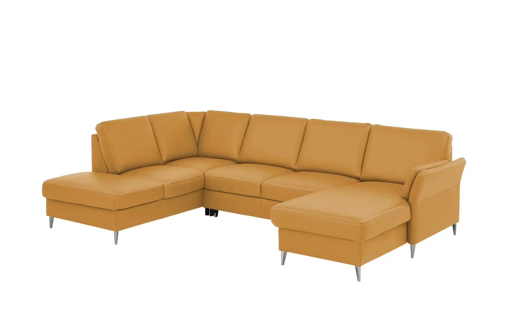meinSofa Wohnlandschaft  Veit ¦ gelb ¦ Maße (cm): B: 305 H: 90 T: 204.0 Pol günstig online kaufen