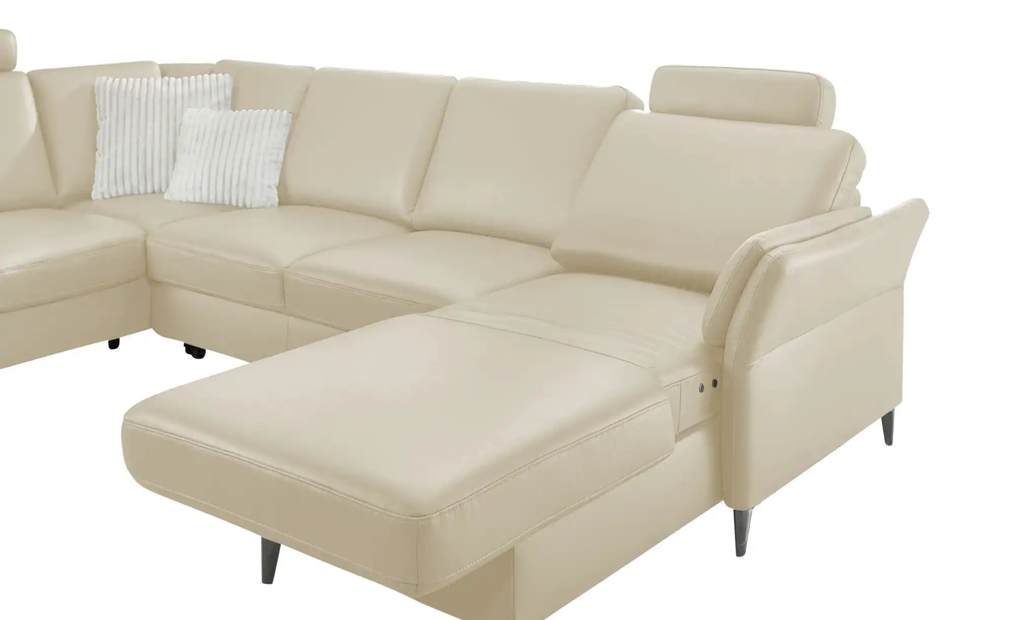 meinSofa Wohnlandschaft  Veit ¦ creme ¦ Maße (cm): B: 305 H: 90 T: 204.0 Po günstig online kaufen