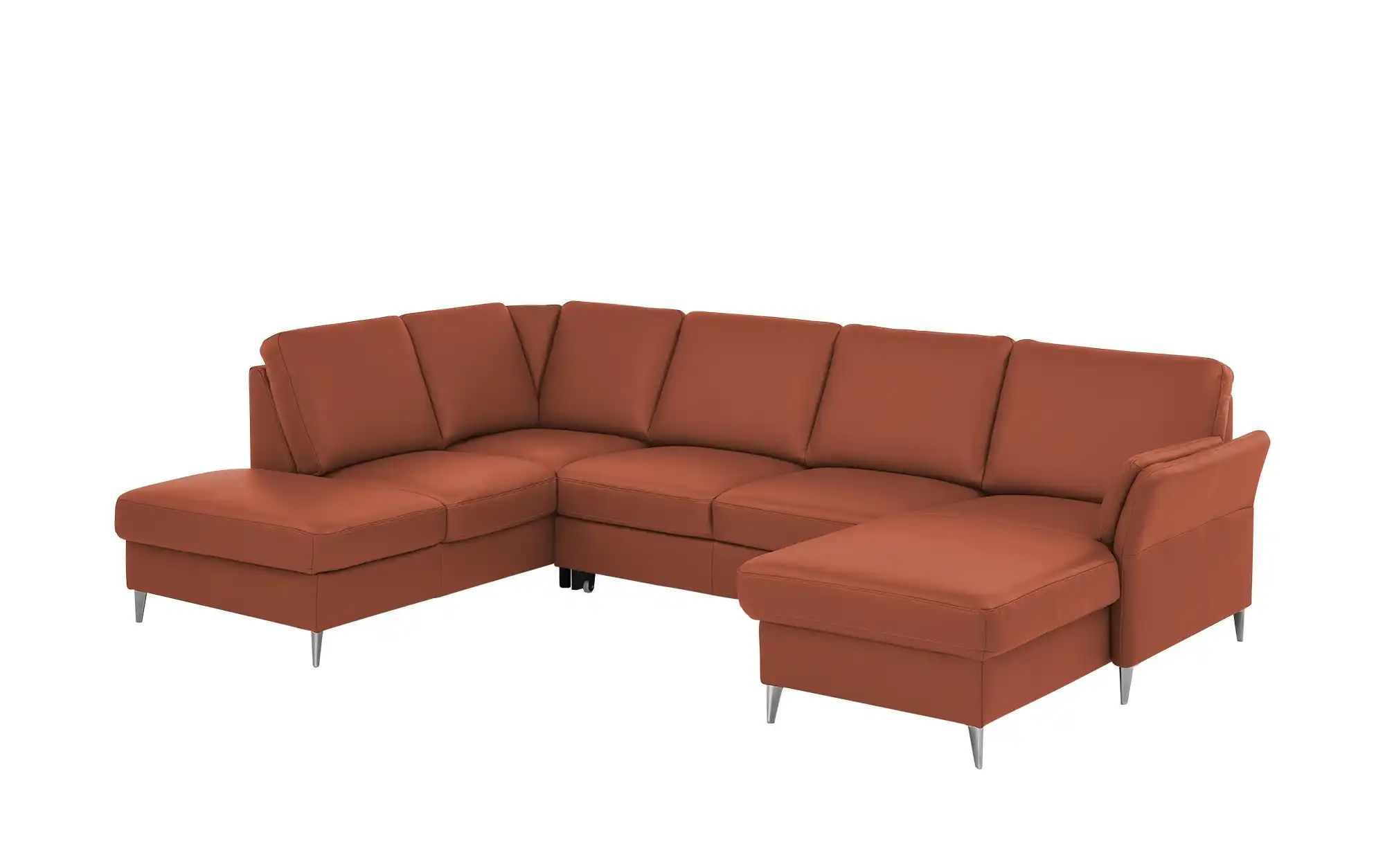 meinSofa Wohnlandschaft  Veit ¦ rot ¦ Maße (cm): B: 305 H: 90 T: 204.0 Pols günstig online kaufen