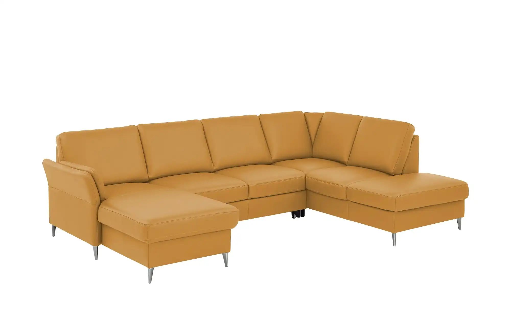 meinSofa Wohnlandschaft  Veit ¦ gelb ¦ Maße (cm): B: 305 H: 90 T: 204.0 Pol günstig online kaufen