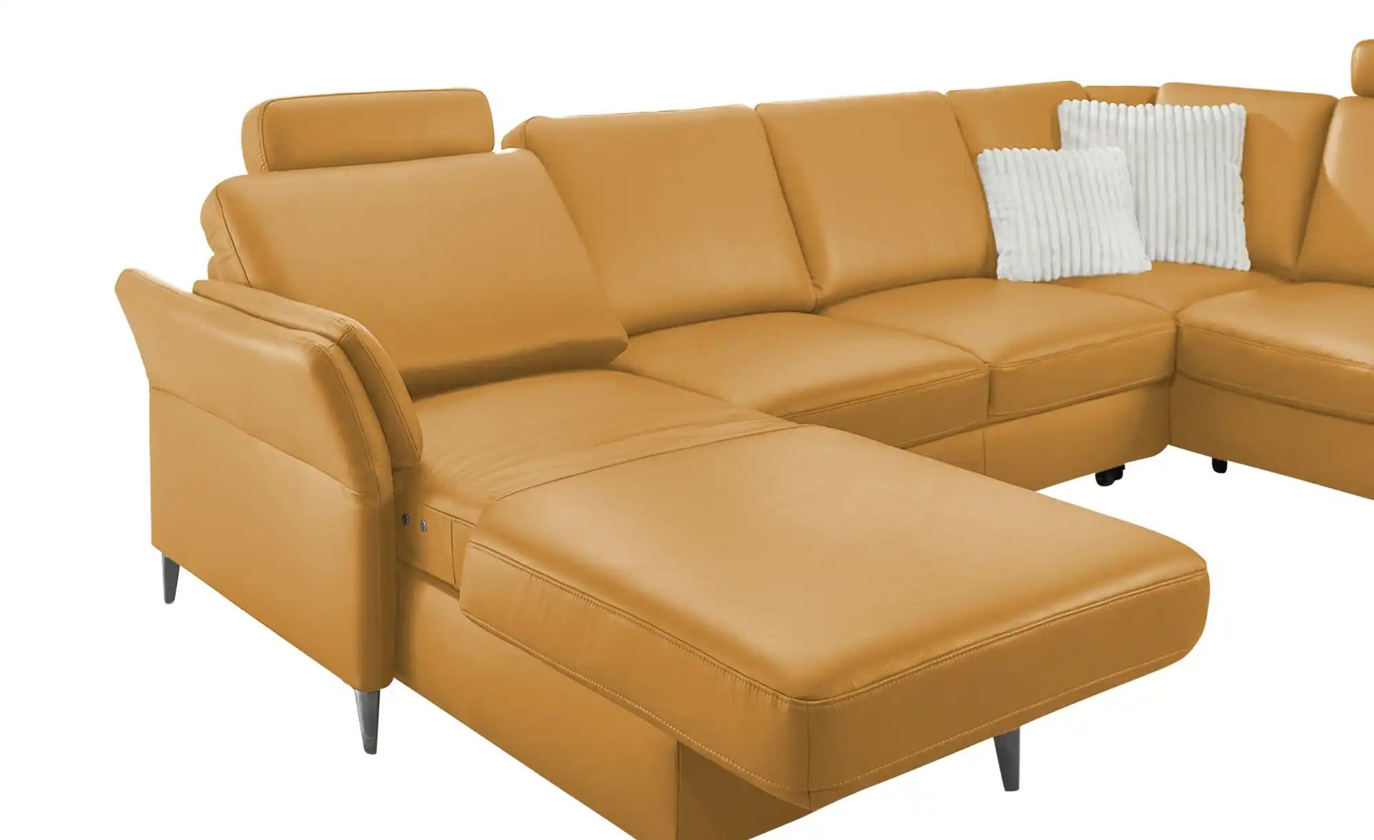 meinSofa Wohnlandschaft  Veit ¦ gelb ¦ Maße (cm): B: 305 H: 90 T: 204.0 Pol günstig online kaufen