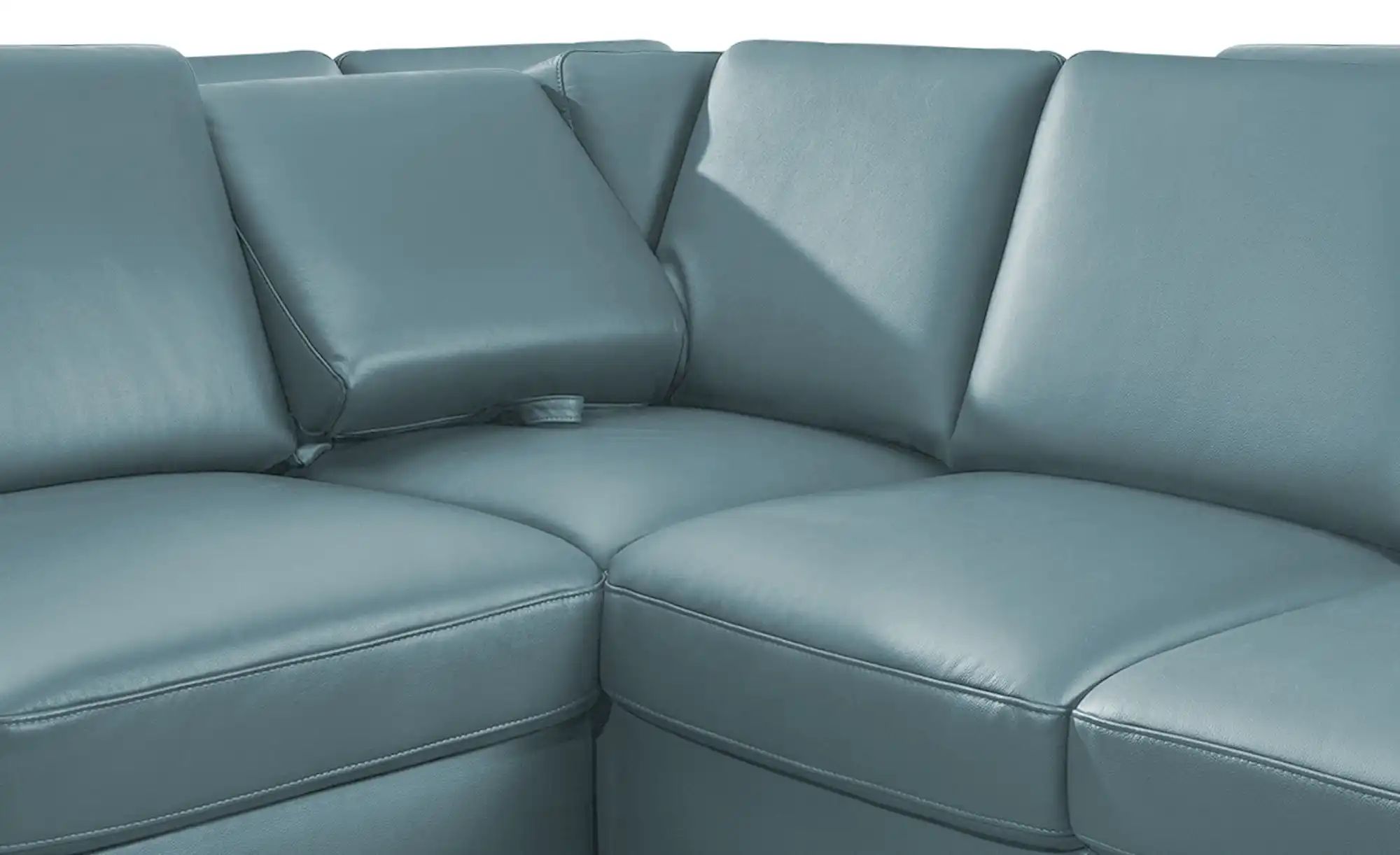 Thumbnail - meinSofa Wohnlandschaft  Veit ¦ blau ¦ Maße (cm): B: 305 H: 90 T: 204.0 Polstermöbel > Sofas > Wohnlandschaften - Höffne...