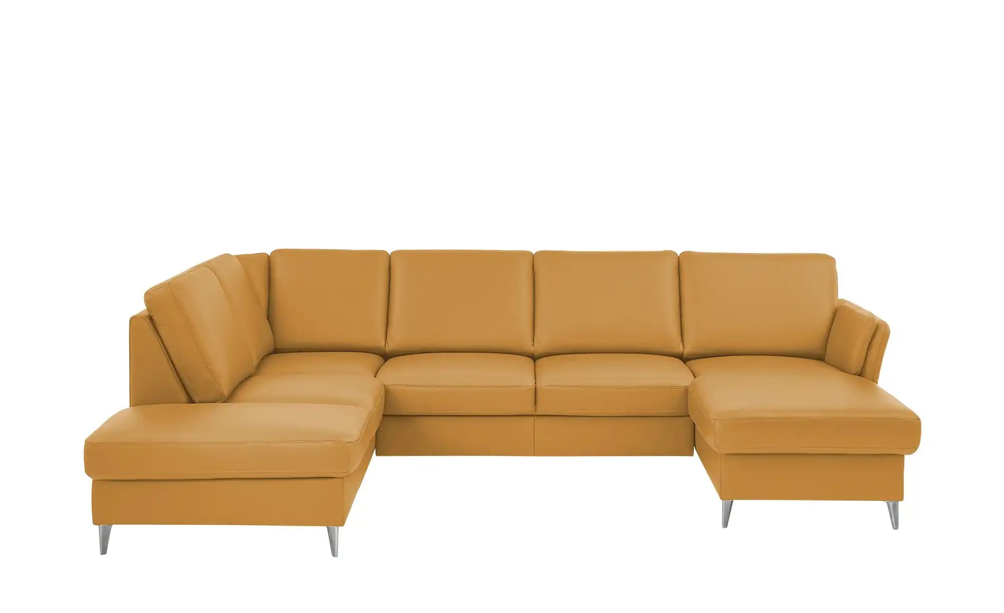 meinSofa Wohnlandschaft  Veit ¦ gelb ¦ Maße (cm): B: 305 H: 90 T: 200.0 Pol günstig online kaufen