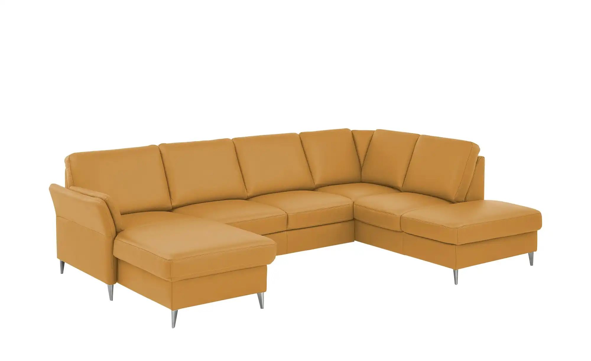 meinSofa Wohnlandschaft  Veit ¦ gelb ¦ Maße (cm): B: 305 H: 90 T: 200.0 Pol günstig online kaufen