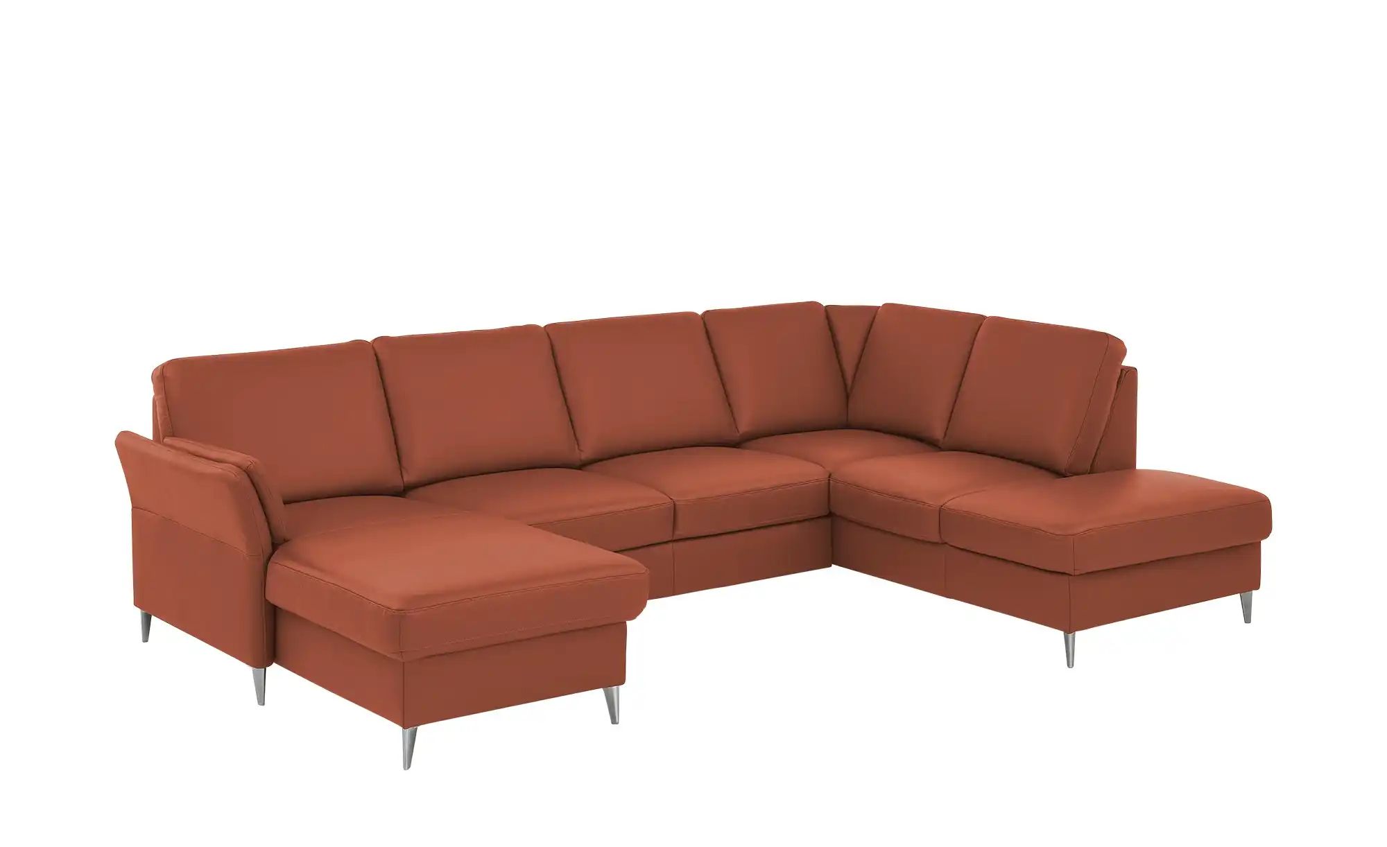 Thumbnail - meinSofa Wohnlandschaft  Veit ¦ rot ¦ Maße (cm): B: 305 H: 90 T: 200.0 Polstermöbel > Sofas > Wohnlandschaften - Höffner