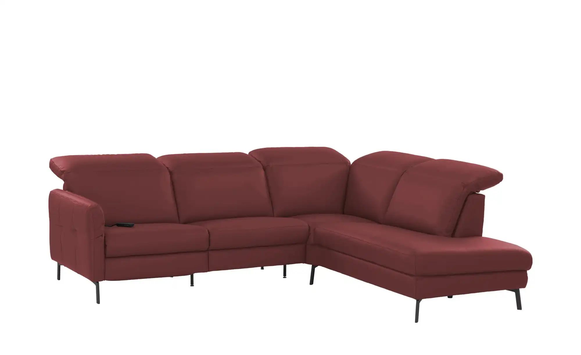 Thumbnail - Wohnwert Ecksofa  Monja ¦ rot ¦ Maße (cm): B: 279 H: 105 T: 235.0 Polstermöbel > Sofas > Ecksofas - Höffner