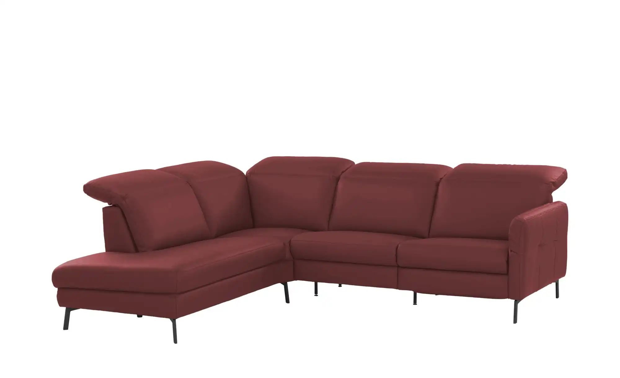 Thumbnail - Wohnwert Ecksofa  Monja ¦ rot ¦ Maße (cm): B: 279 H: 105 T: 220.0 Polstermöbel > Sofas > Ecksofas - Höffner