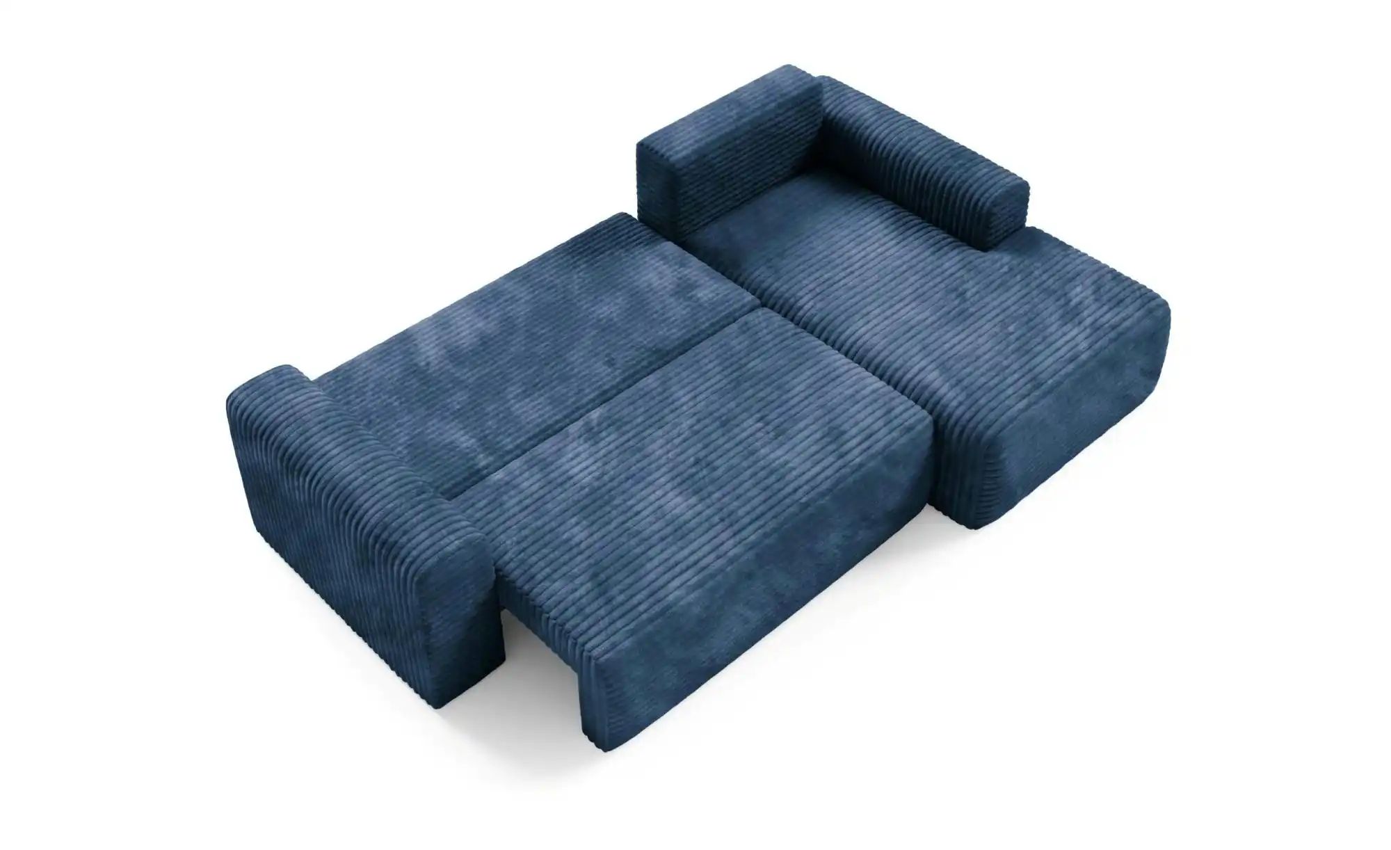 Ecksofa mit Schlaffunktion Sontii ¦ blau ¦ Maße (cm): B: 268 H: 92 Polsterm günstig online kaufen