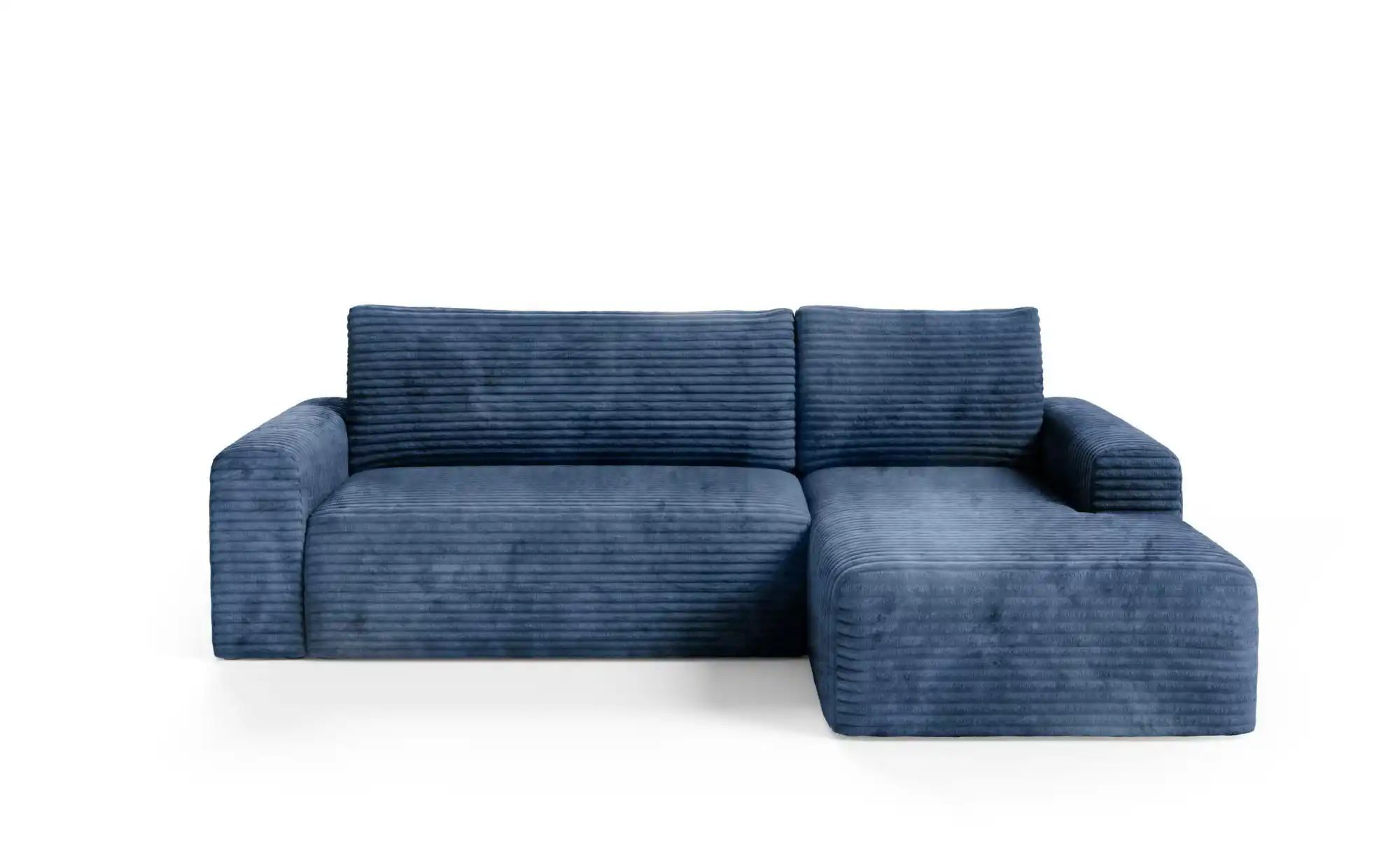 Ecksofa mit Schlaffunktion Sontii ¦ blau ¦ Maße (cm): B: 268 H: 92 Polsterm günstig online kaufen