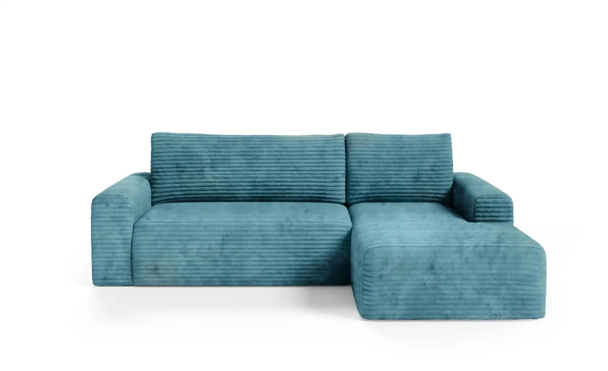 Ecksofa mit Schlaffunktion Sontii ¦ grün ¦ Maße (cm): B: 268 H: 92 Polsterm günstig online kaufen