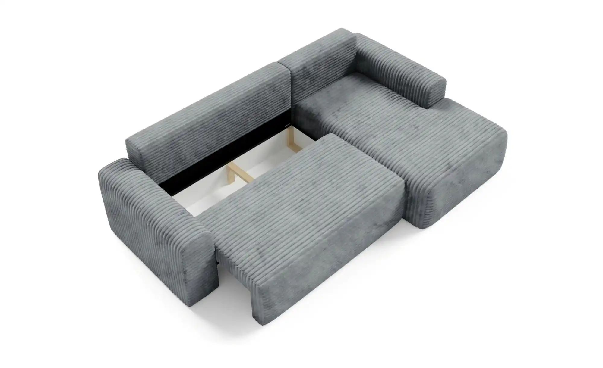 Thumbnail - Ecksofa mit Schlaffunktion Sontii ¦ grau ¦ Maße (cm): B: 268 H: 92 Polstermöbel > Sofas > Ecksofas - Höffner