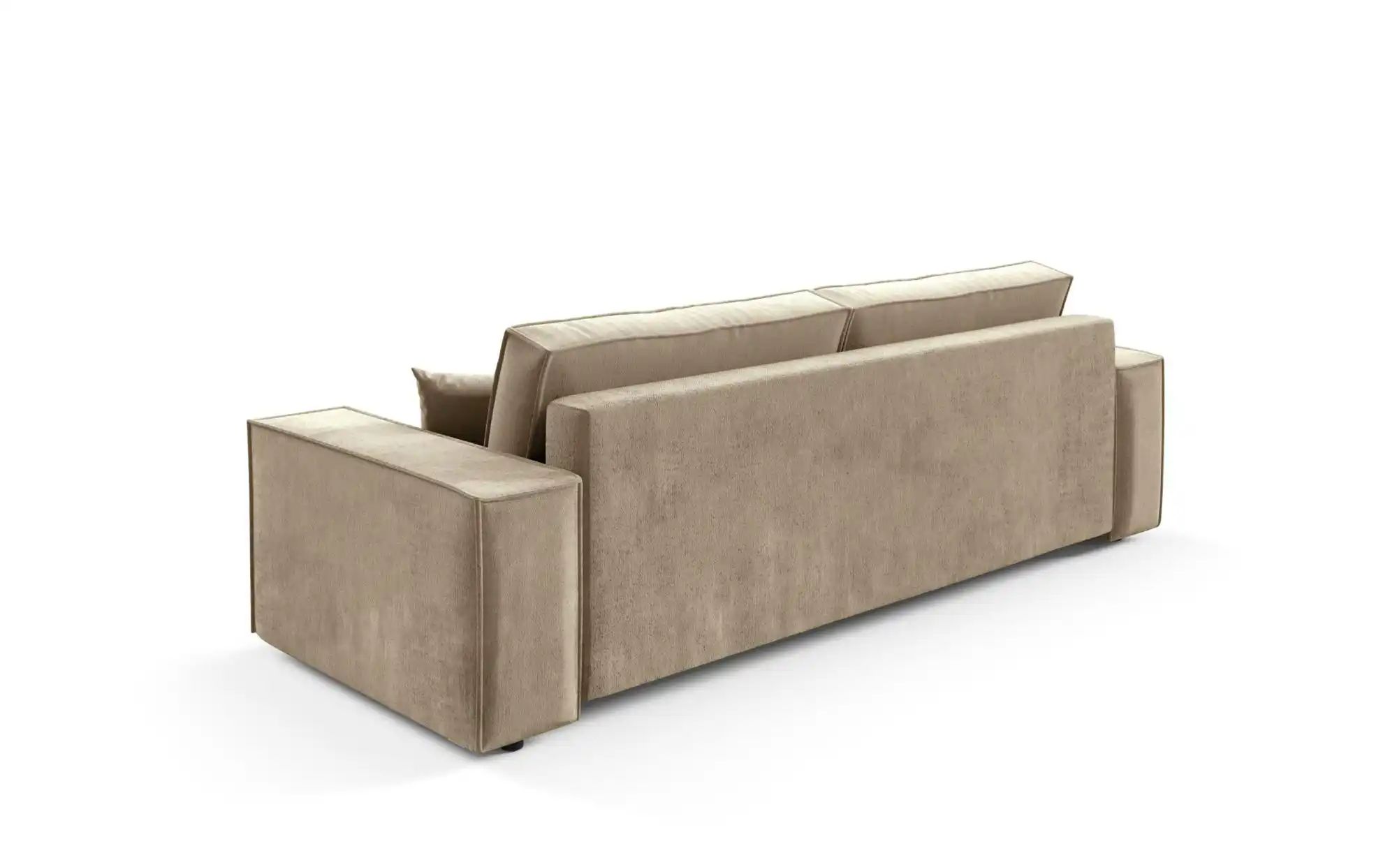 Einzelsofa mit Schlaffunktion Mille ¦ beige ¦ Maße (cm): B: 255 H: 88 Polst günstig online kaufen