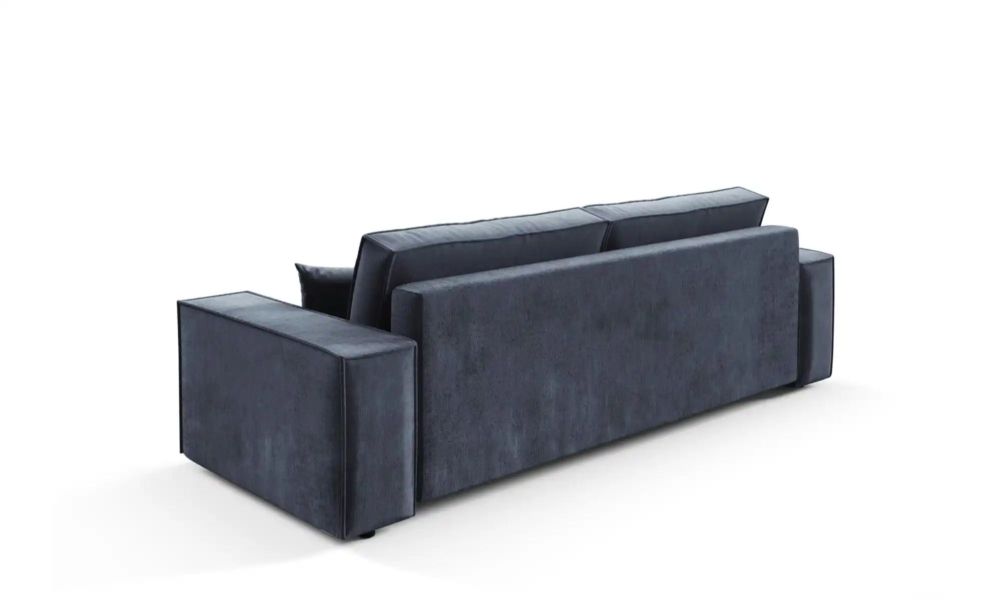 Einzelsofa mit Schlaffunktion Mille ¦ blau ¦ Maße (cm): B: 255 H: 88 Polste günstig online kaufen