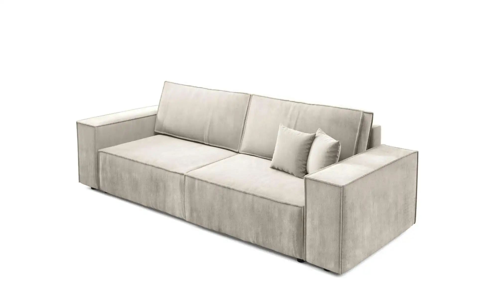 Einzelsofa mit Schlaffunktion Mille ¦ beige ¦ Maße (cm): B: 255 H: 88 Polst günstig online kaufen
