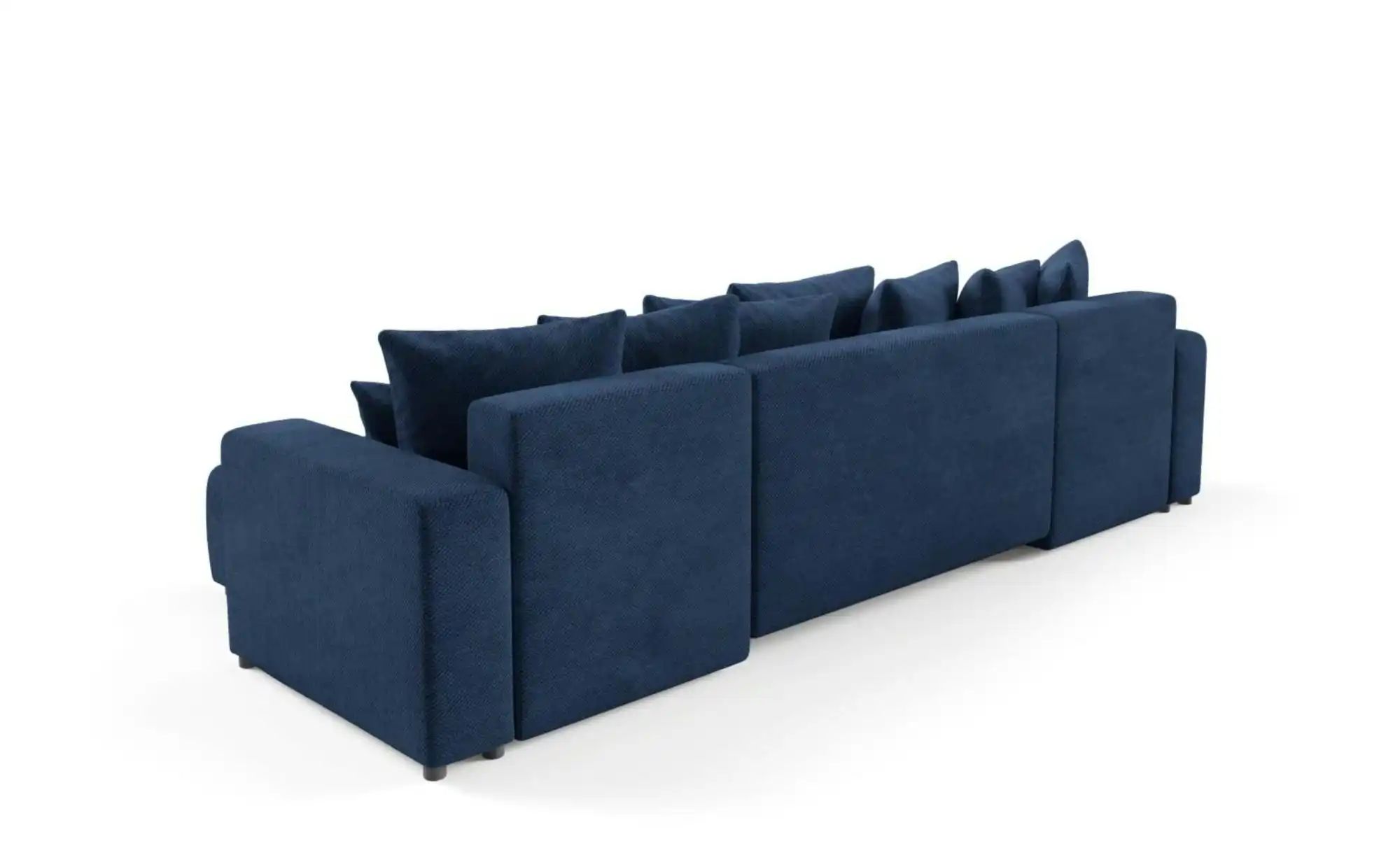 Wohnlandschaft mit Schlaffunktion Evora ¦ blau ¦ Maße (cm): B: 318 H: 88 Po günstig online kaufen