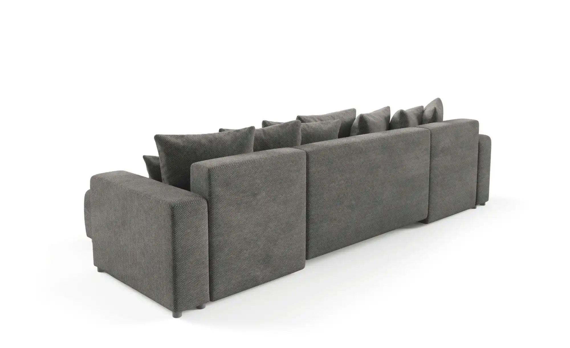 Wohnlandschaft mit Schlaffunktion Evora ¦ grau ¦ Maße (cm): B: 318 H: 88 Po günstig online kaufen