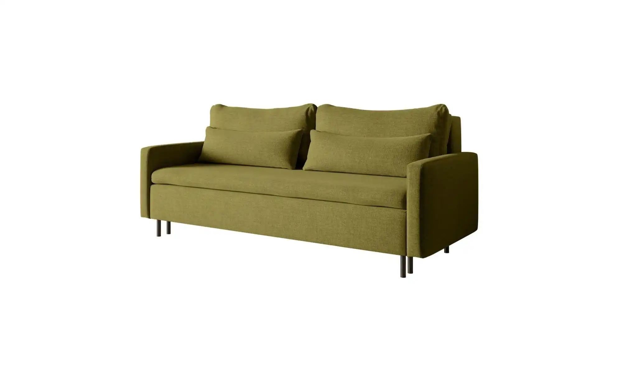 Thumbnail - Selsey Einzelsofa mit Schlaffunktion Umpro ¦ grün ¦ Maße (cm): B: 220 H: 96 Polstermöbel > Sofas > 3-Sitzer - Höffner