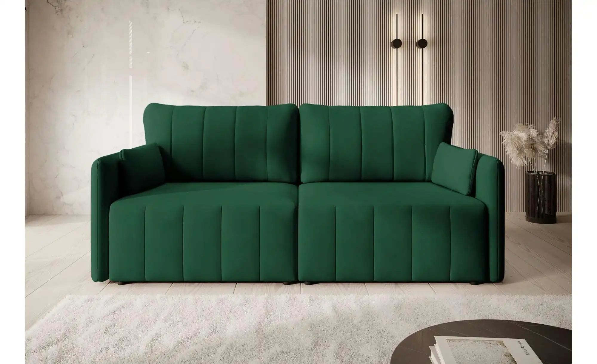 Selsey Einzelsofa  Pierra ¦ grün ¦ Maße (cm): B: 215 H: 100 Polstermöbel > günstig online kaufen