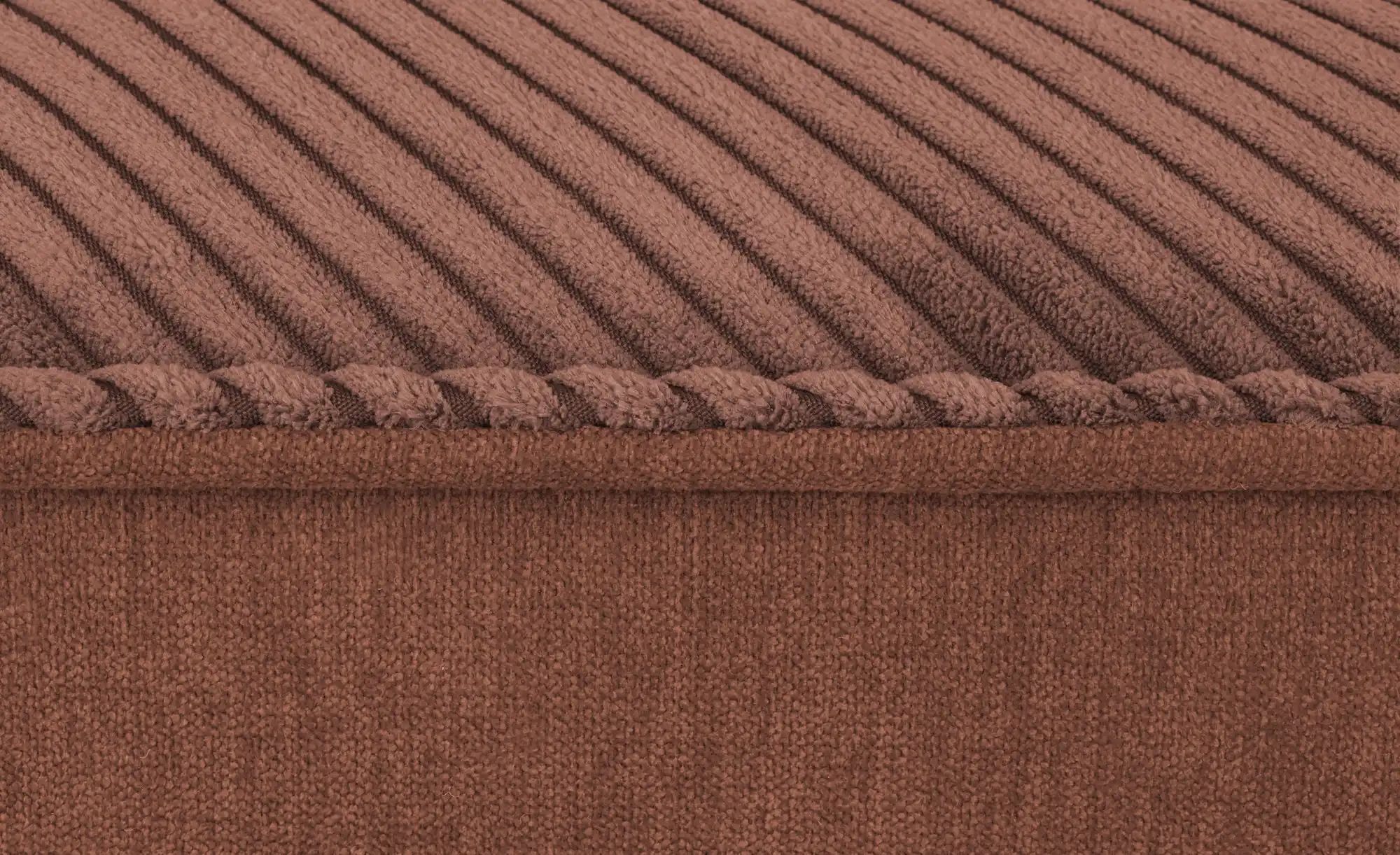 vito Ecksofa mit Sitztiefenverstellung Ticona ¦ kupfer ¦ Maße (cm): B: 320 günstig online kaufen