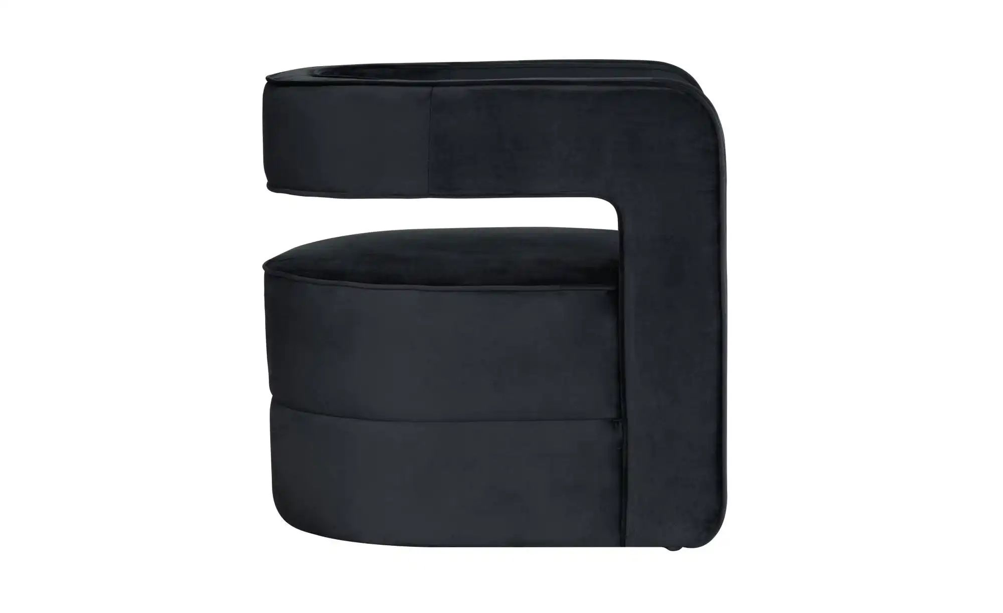 Thumbnail - Kayoom Sessel  Venice ¦ schwarz ¦ Maße (cm): B: 74 H: 65 Polstermöbel > Sessel > Polstersessel - Höffner