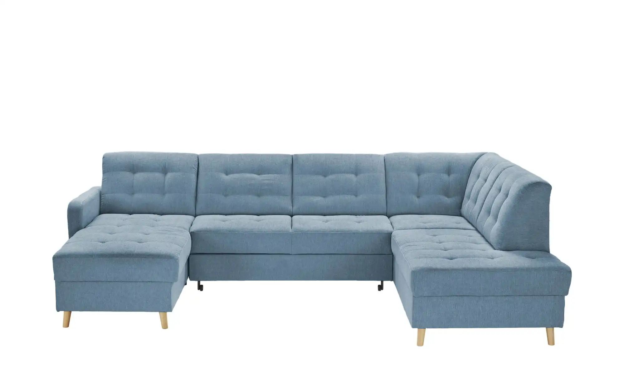 Wohnlandschaft  Venus ¦ blau ¦ Maße (cm): B: 299 H: 88 T: 195.0 Polstermöbe günstig online kaufen