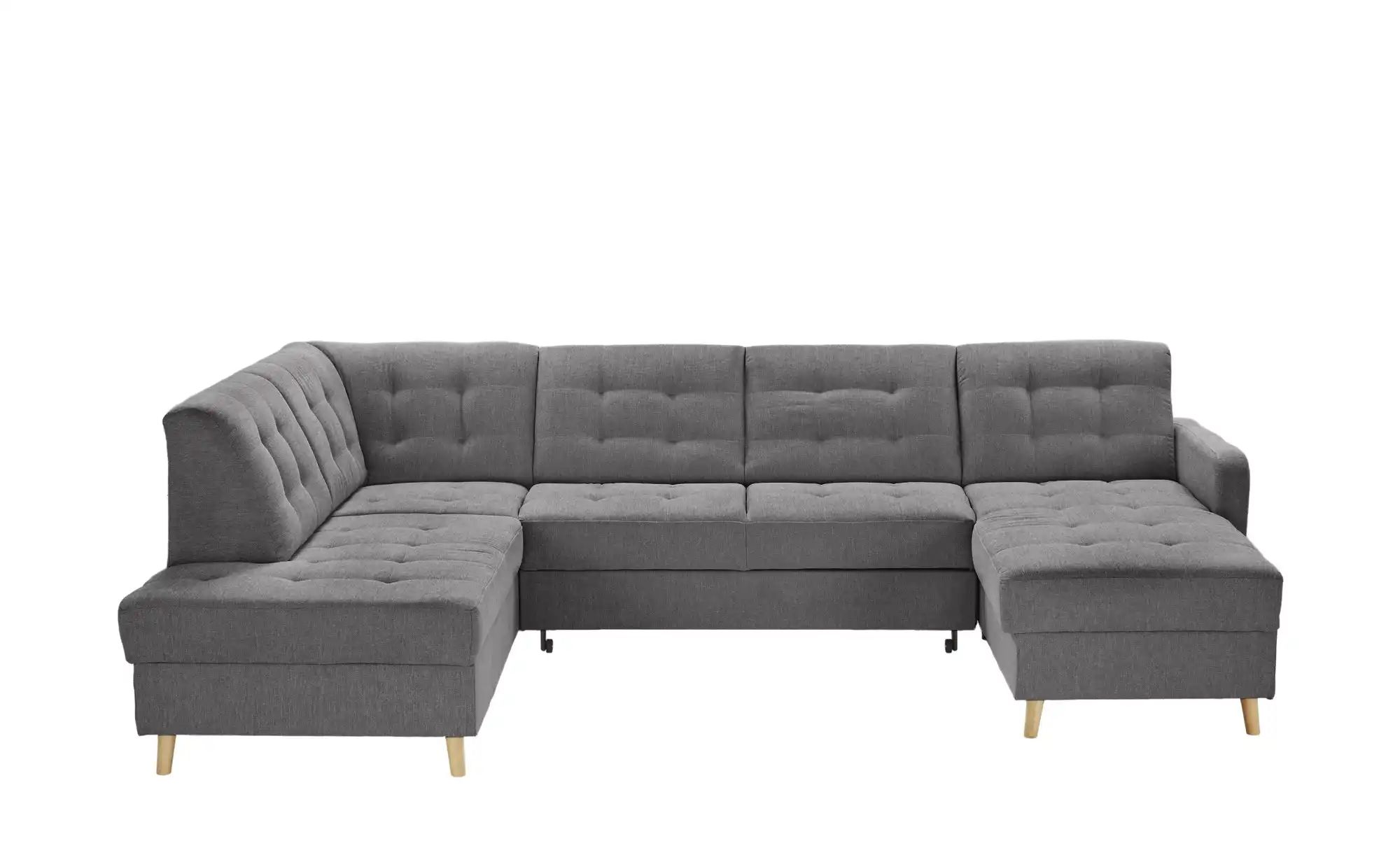 Wohnlandschaft  Venus ¦ grau ¦ Maße (cm): B: 299 H: 88 T: 195.0 Polstermöbe günstig online kaufen