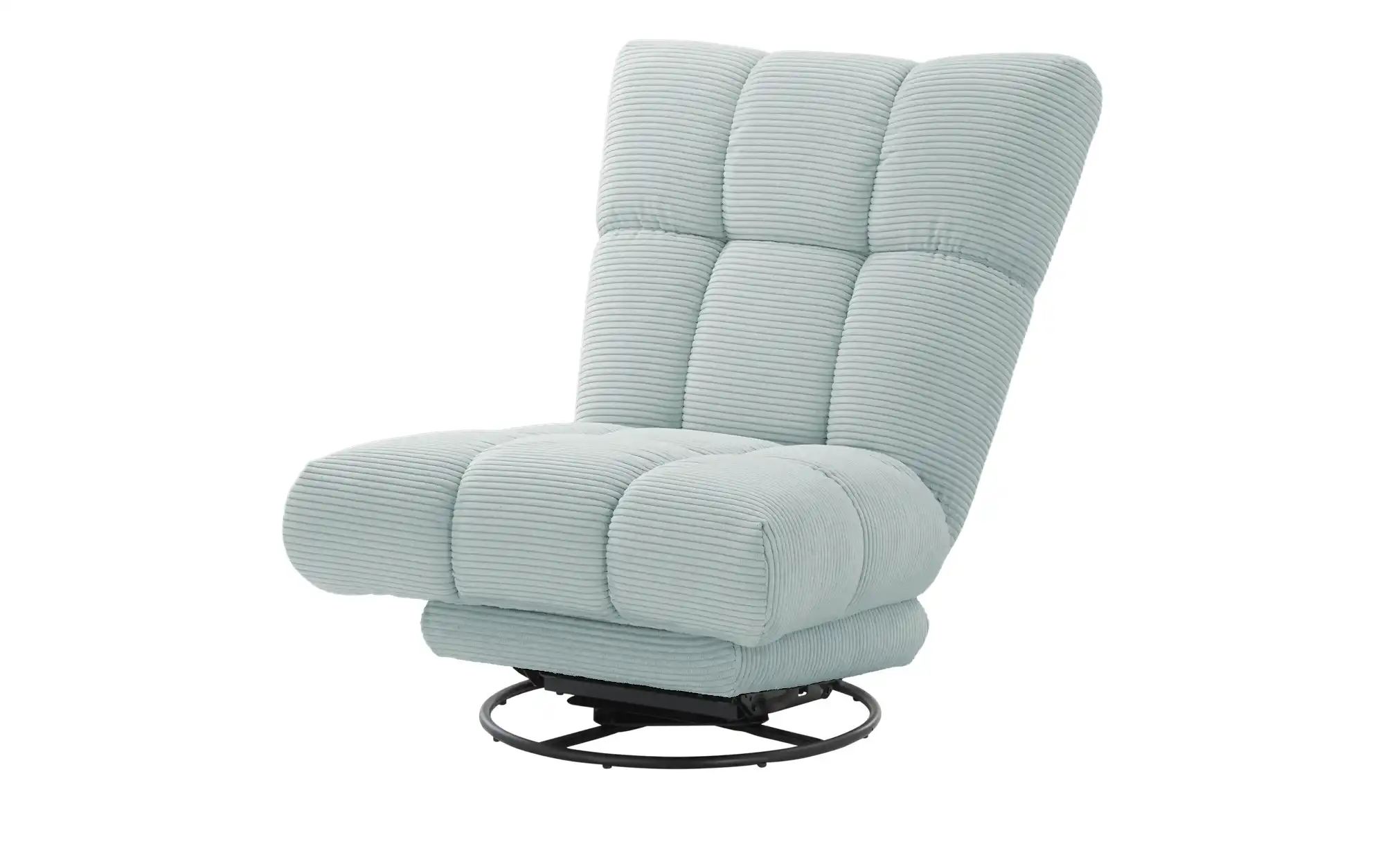 bobb Dreh-Schaukelsessel  Chessie ¦ blau ¦ Maße (cm): B: 86 H: 105 T: 98.0 günstig online kaufen