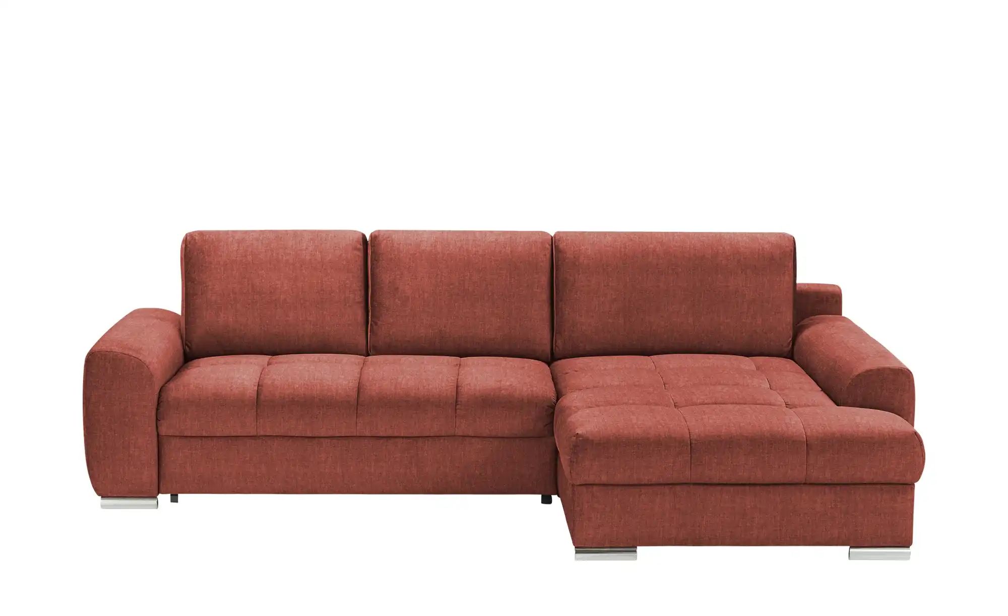 bobb Ecksofa mit Schlaffunktion Soumia ¦ rot ¦ Maße (cm): B: 283 H: 90 T: 1 günstig online kaufen