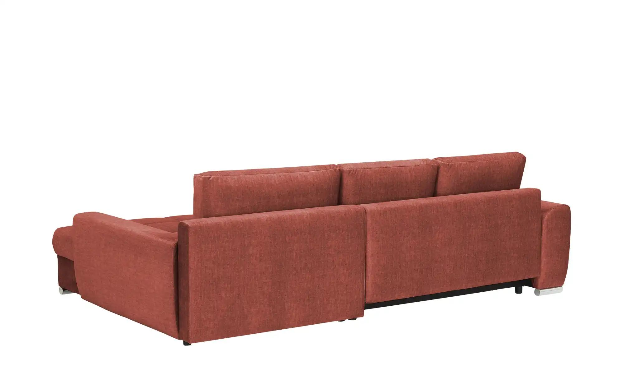 Thumbnail - bobb Ecksofa mit Schlaffunktion Soumia ¦ rot ¦ Maße (cm): B: 283 H: 90 T: 181.0 Polstermöbel > Sofas > Ecksofas - Höffne...