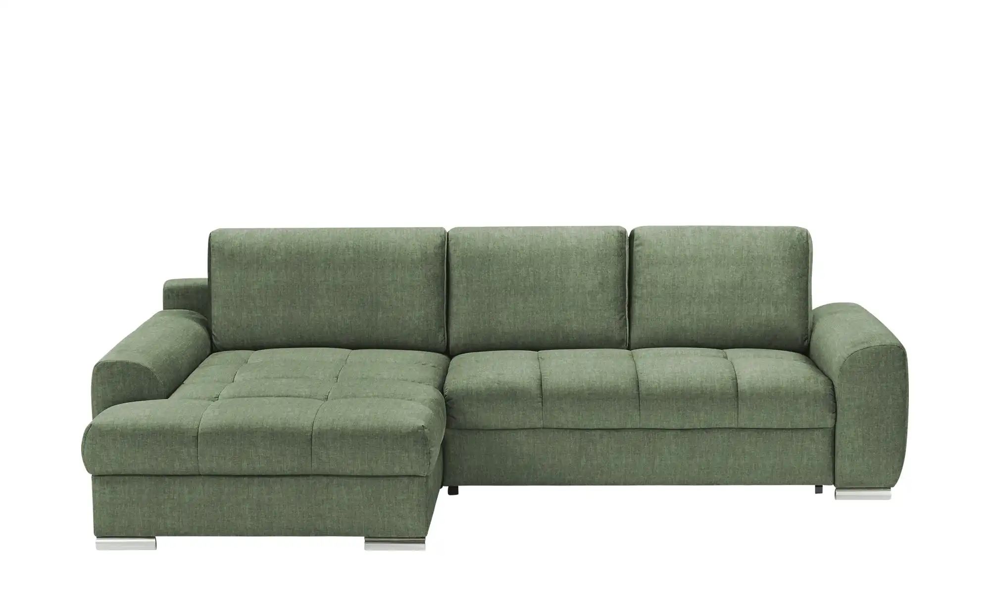 bobb Ecksofa mit Schlaffunktion Soumia ¦ grün ¦ Maße (cm): B: 283 H: 90 T: günstig online kaufen
