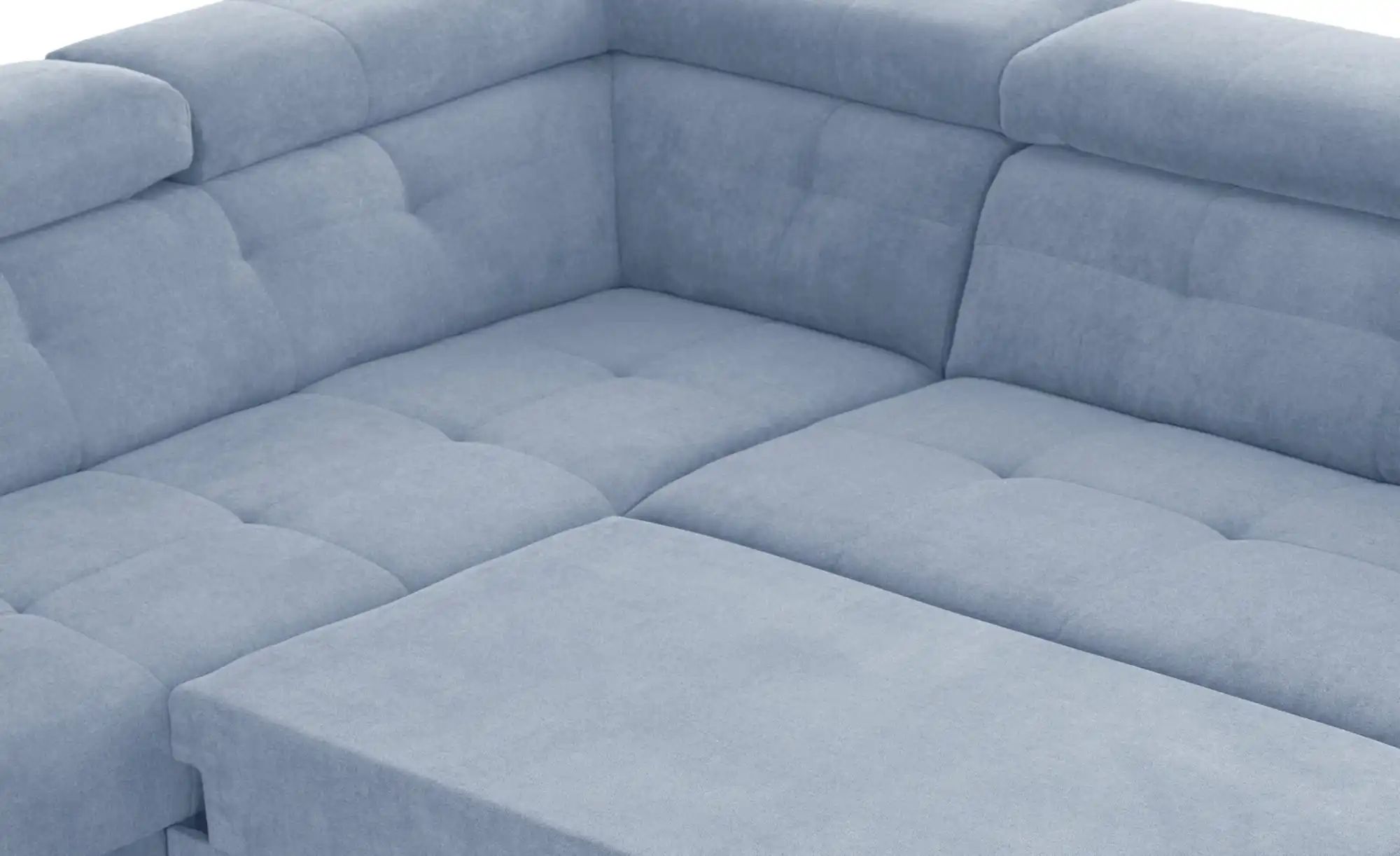 Ecksofa  Frieda ¦ blau ¦ Maße (cm): B: 271 H: 87 T: 207.0 Polstermöbel > So günstig online kaufen