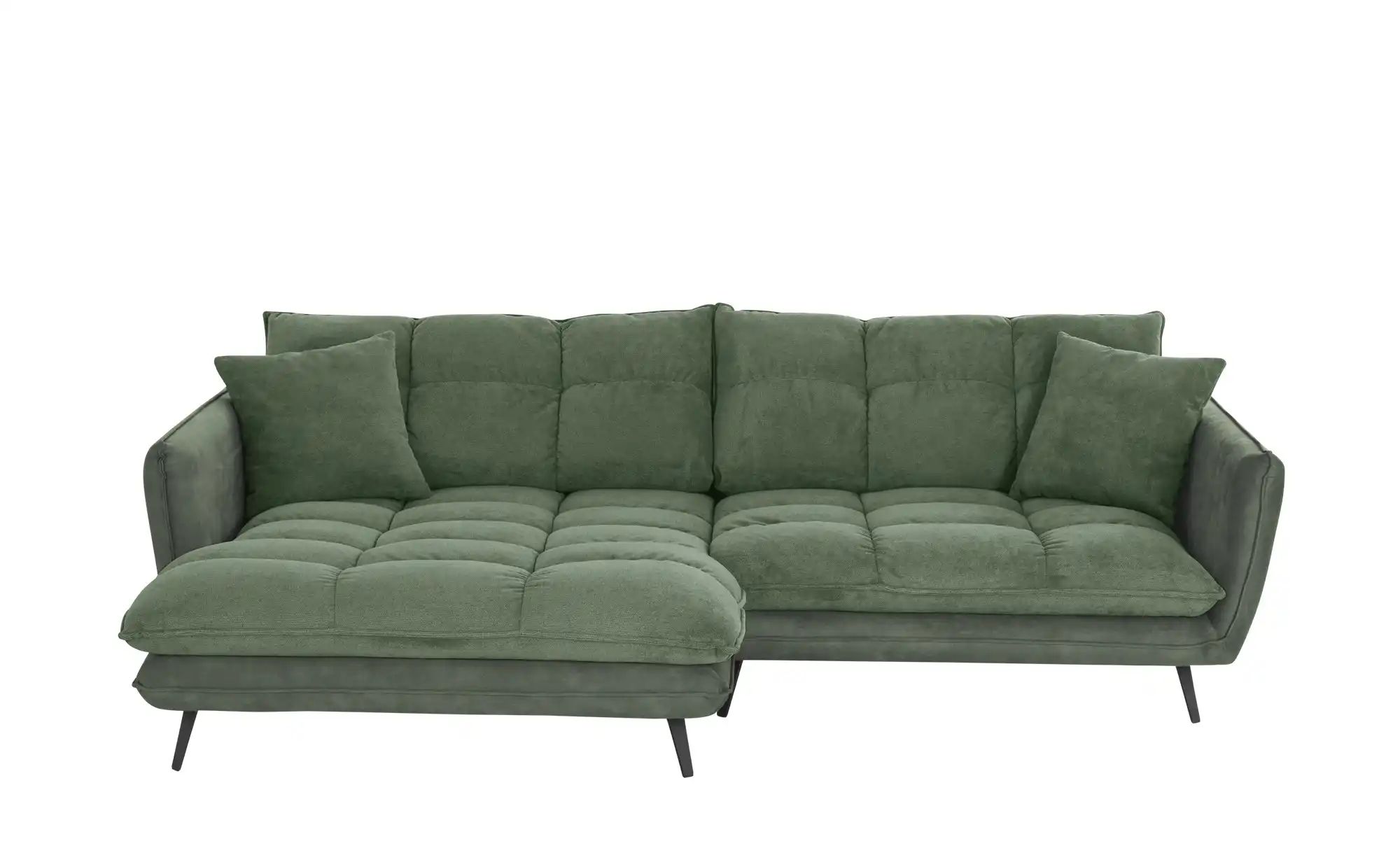 bobb Ecksofa  Arianna XL ¦ grün ¦ Maße (cm): B: 275 H: 90 T: 196.0 Polsterm günstig online kaufen