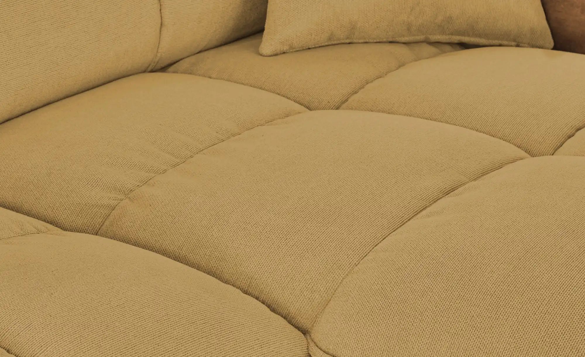 Thumbnail - bobb Ecksofa Arianna ¦ gelb ¦ Maße (cm): B: 300 H: 90 T: 196.0 Polstermöbel > Sofas > 3-Sitzer - Höffner