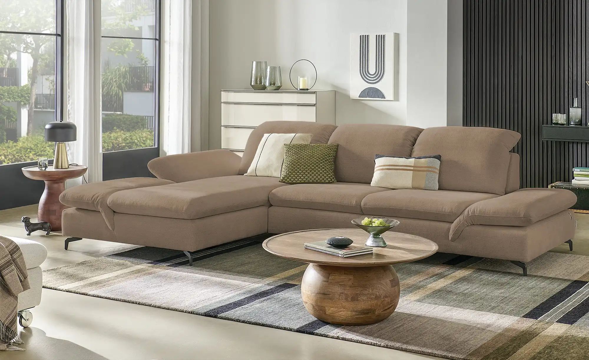 Thumbnail - W.SCHILLIG Ecksofa Saraa ¦ braun ¦ Maße (cm): B: 314 H: 98 T: 198.0 Polstermöbel > Sofas > Ecksofas - Höffner