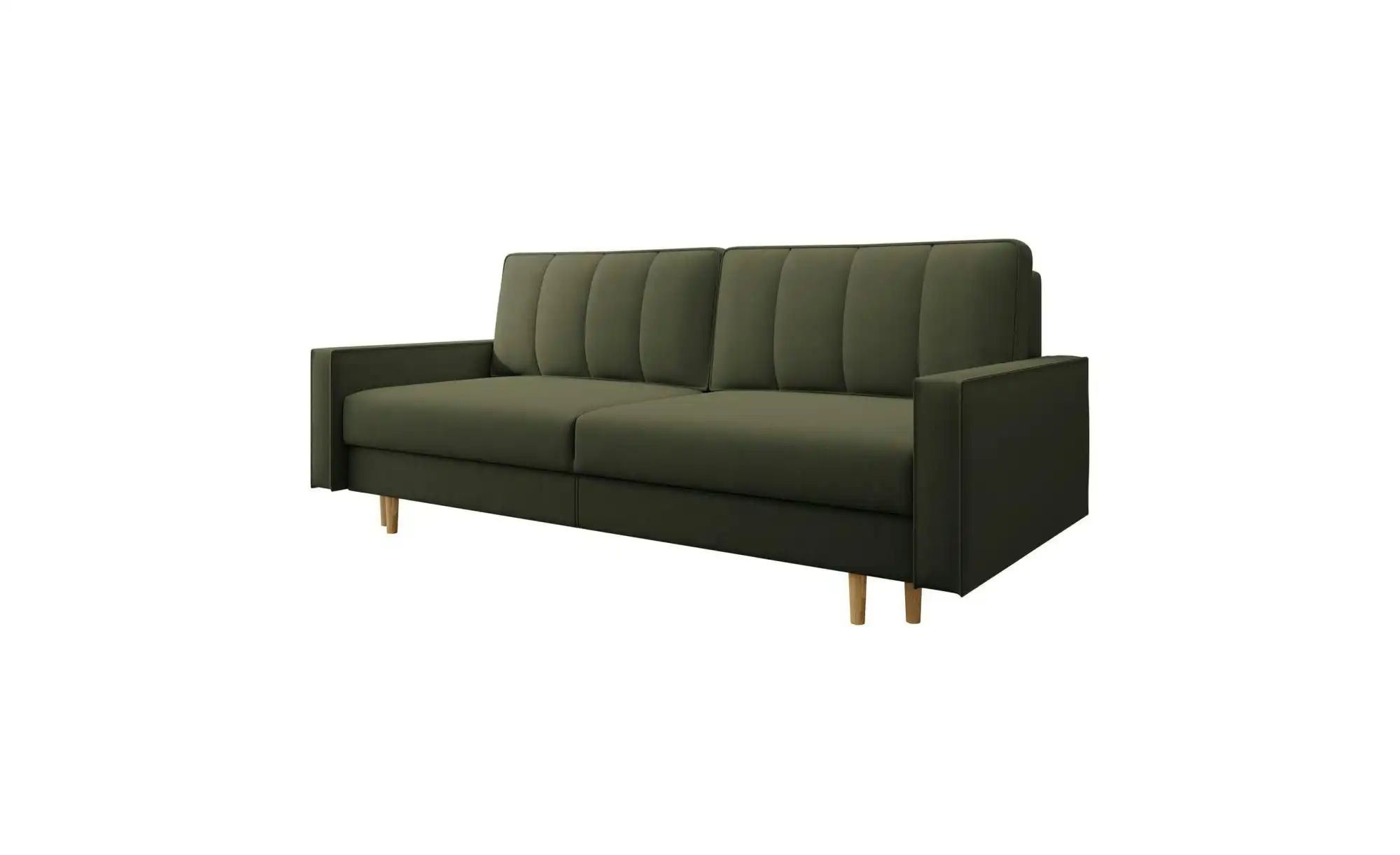 Selsey Schlafsofa Derban   ¦ grün ¦ Maße (cm): B: 215 H: 96 Polstermöbel > günstig online kaufen