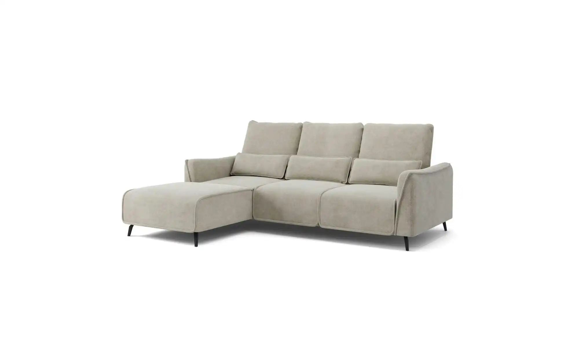 Selsey Ecksofa Rumbia   ¦ beige ¦ Maße (cm): B: 244 H: 94 Polstermöbel > So günstig online kaufen