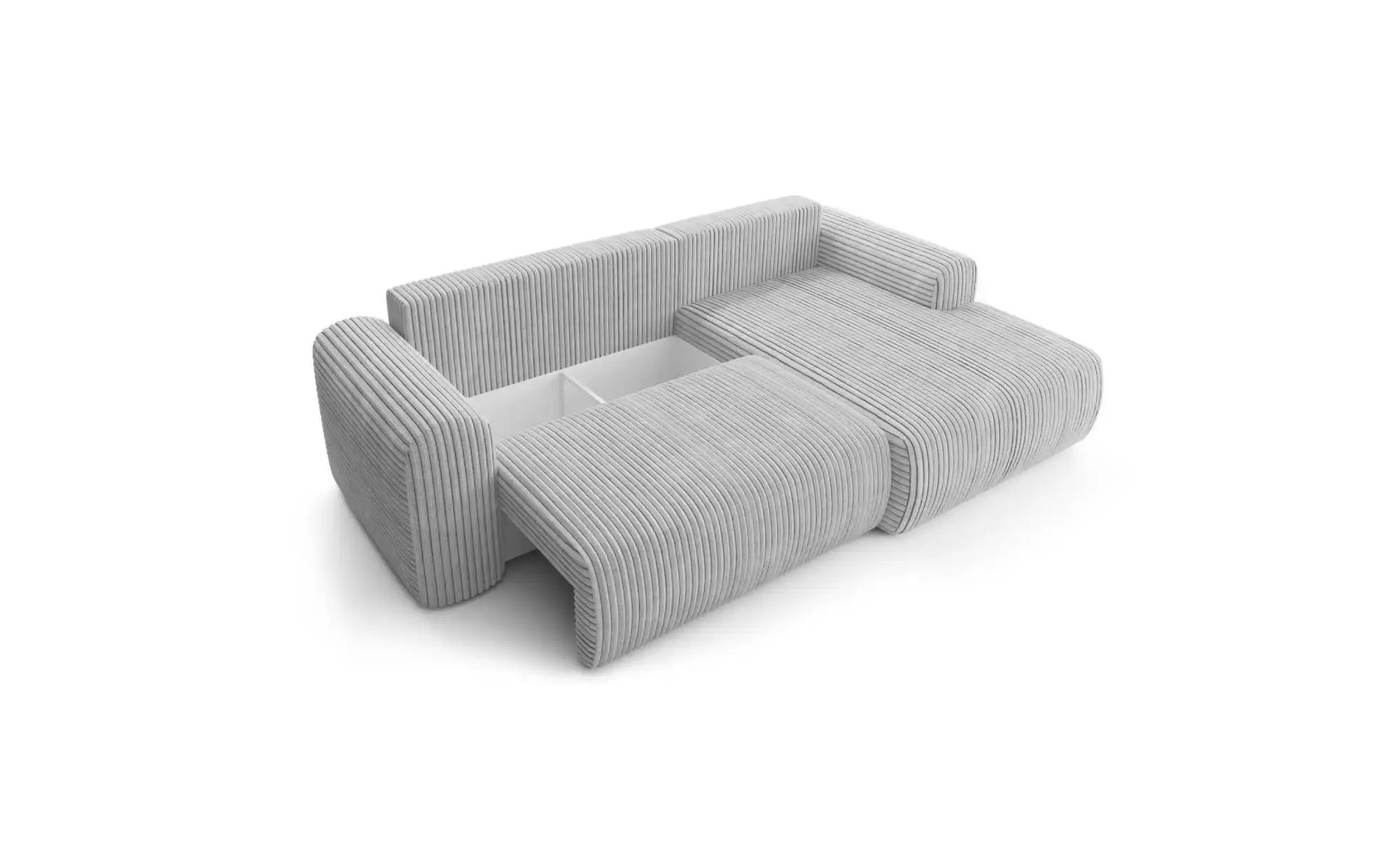 Selsey Ecksofa Lelu   ¦ grau ¦ Maße (cm): B: 243 H: 93 Polstermöbel > Sofas günstig online kaufen