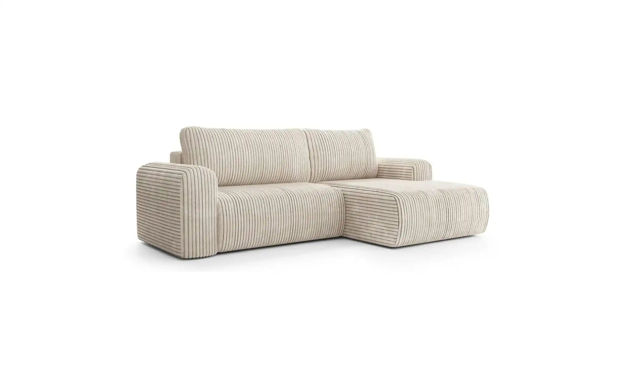 Selsey Ecksofa Lelu   ¦ beige ¦ Maße (cm): B: 243 H: 93 Polstermöbel > Sofa günstig online kaufen