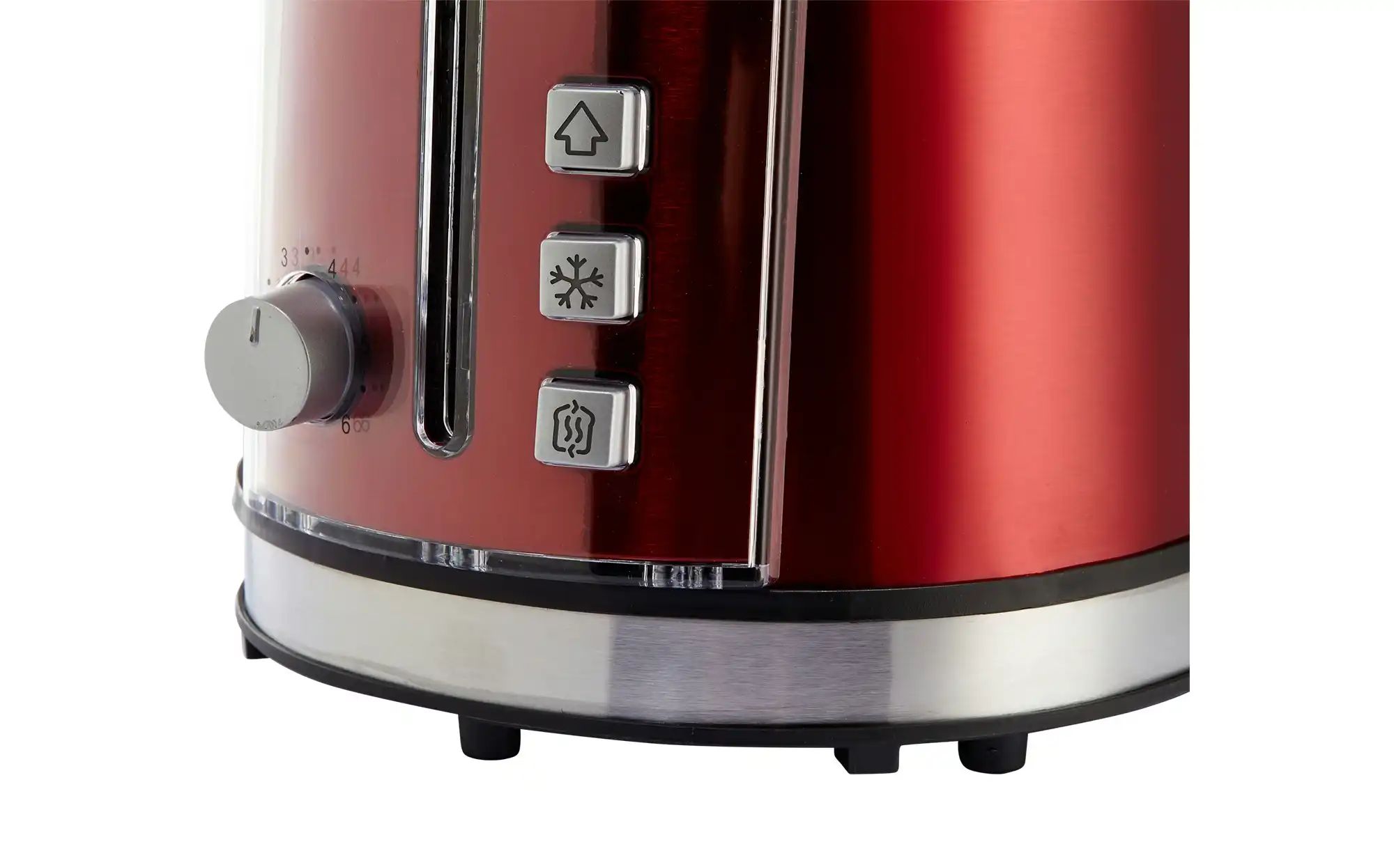 Thumbnail - KHG Toaster  TO-852 (MRE) ¦ rot ¦ Metall lackiert,Kunststoff ¦ Maße (cm): B: 33,5 H: 21 T: 24.5 Elektrokleingeräte > Toa...