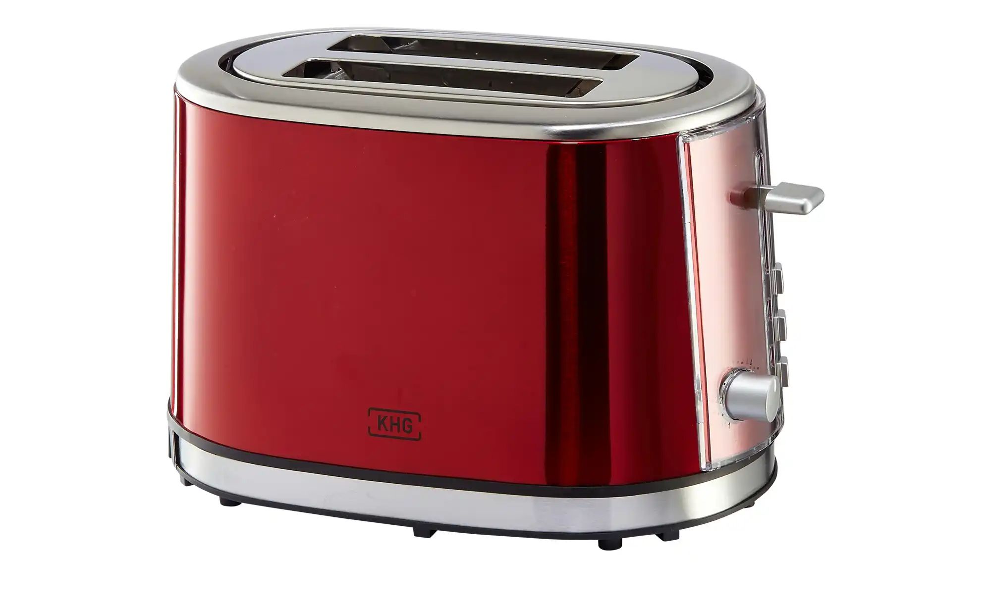 Thumbnail - KHG Toaster  TO-852 (MRE) ¦ rot ¦ Metall lackiert,Kunststoff ¦ Maße (cm): B: 33,5 H: 21 T: 24.5 Elektrokleingeräte > Toa...