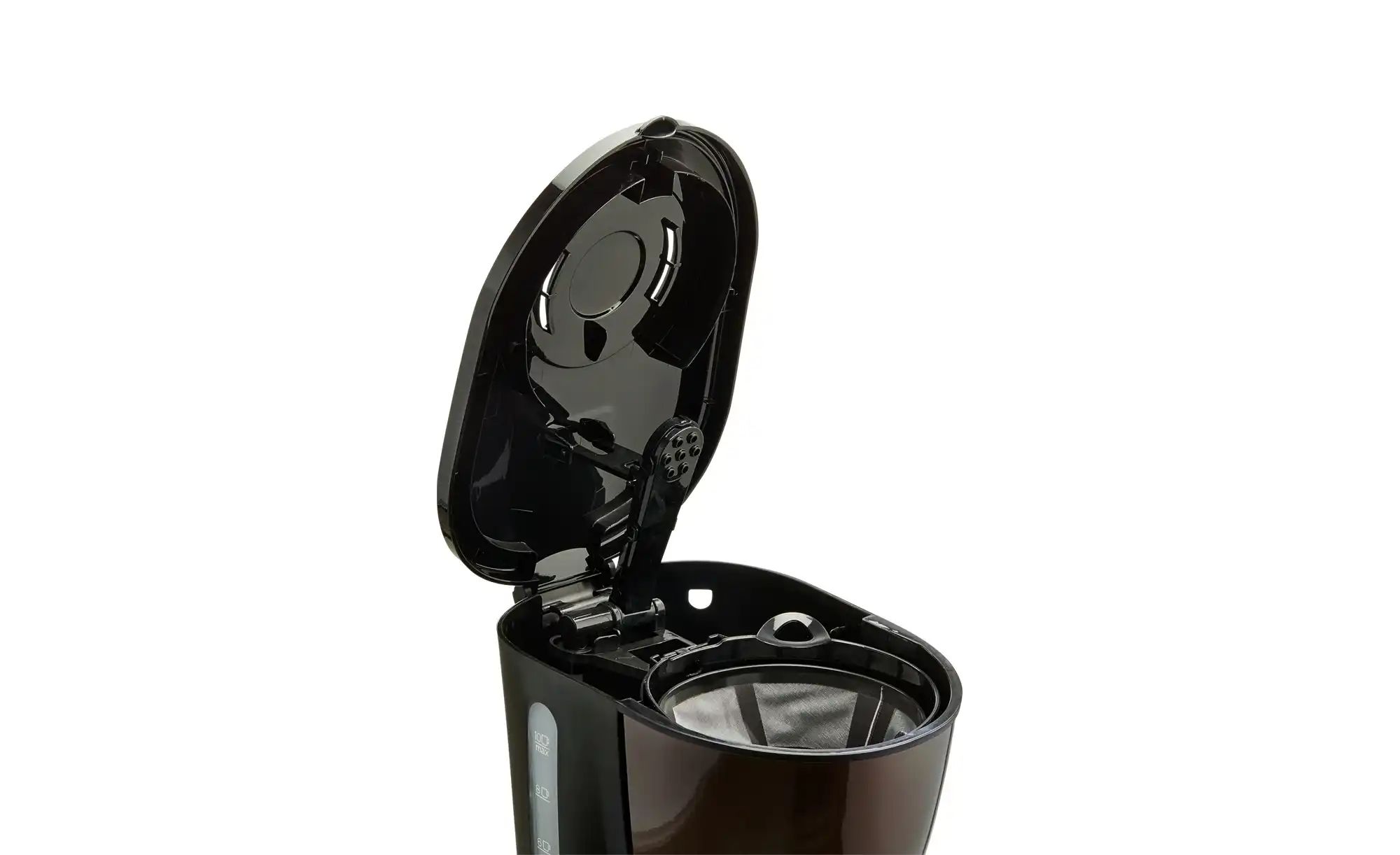 Thumbnail - KHG Kaffeeautomat  KA-123(MMS) ¦ braun ¦ Kunststoff ¦ Maße (cm): B: 16,95 H: 31,7 T: 23.7 Elektrokleingeräte > Kaffee & ...