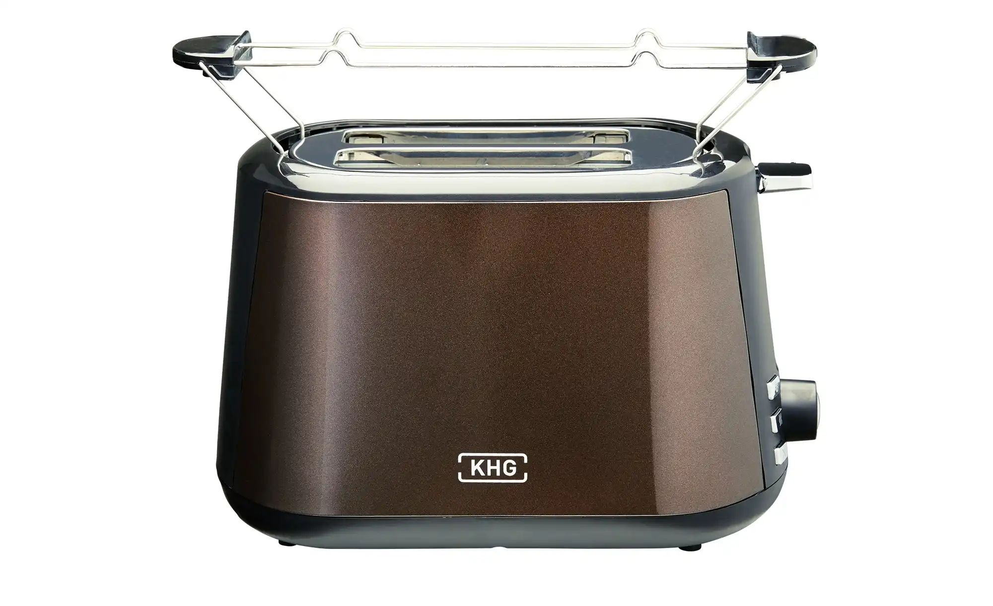 KHG Toaster  TO-806(MMS) ¦ braun ¦ Kunststoff ¦ Maße (cm): B: 28,1 H: 17,6 günstig online kaufen
