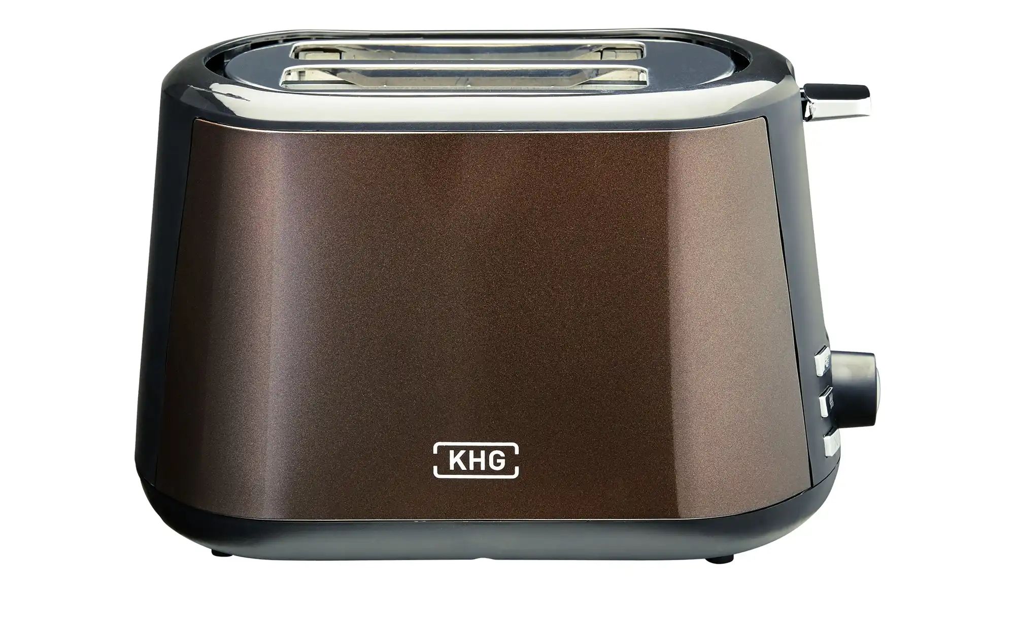 Thumbnail - KHG Toaster  TO-806(MMS) ¦ braun ¦ Kunststoff ¦ Maße (cm): B: 28,1 H: 17,6 T: 17.6 Elektrokleingeräte > Toaster - Höffne...
